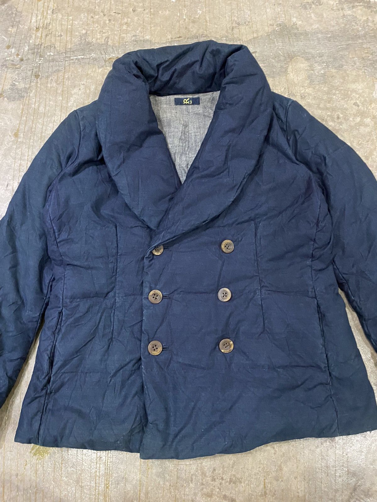 45rpm Vtg 45RPM Shawl collar puffer jacket Size M / US 6-8 / IT 42-44 - 3 Thumbnail