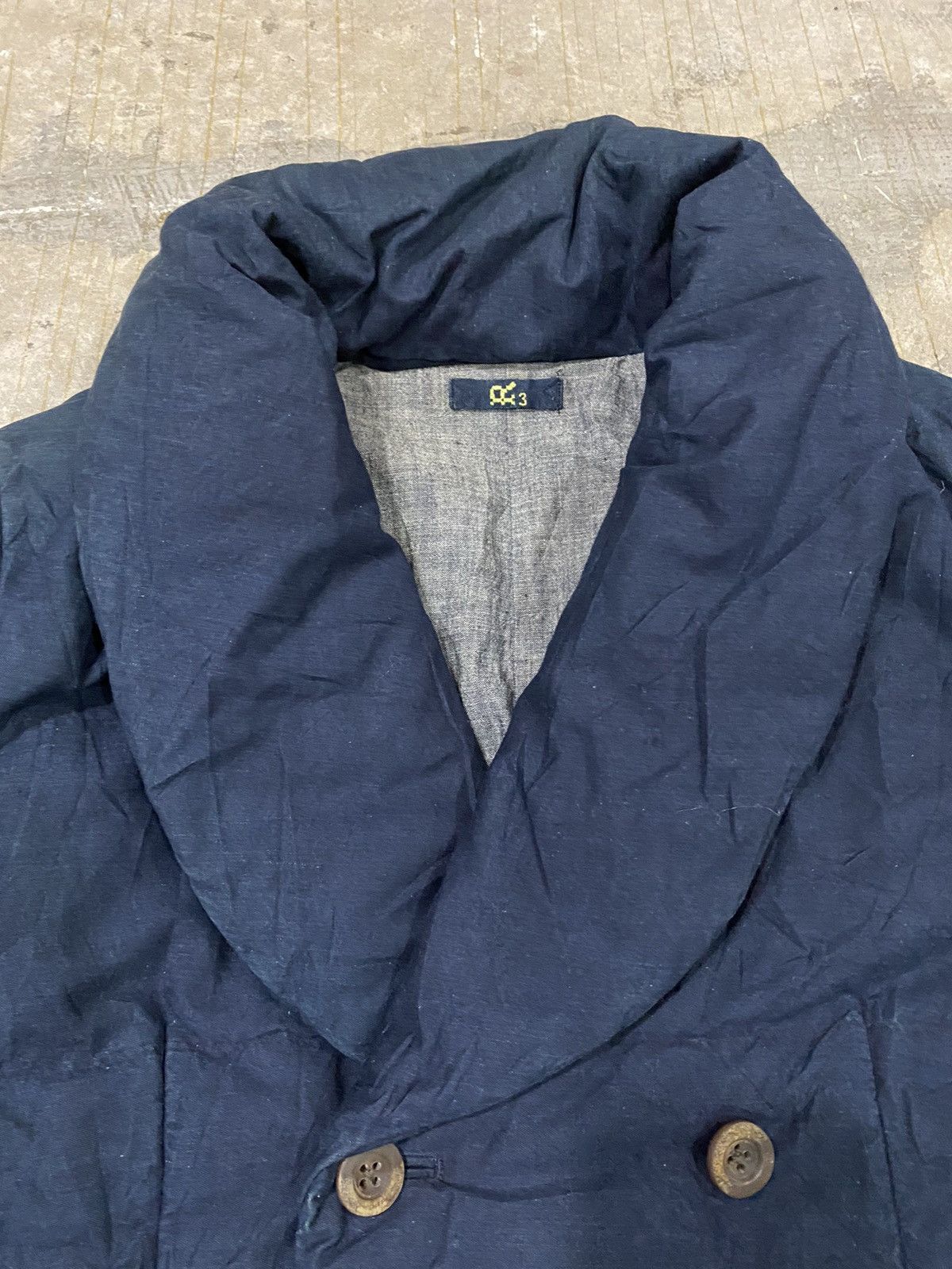 45rpm Vtg 45RPM Shawl collar puffer jacket Size M / US 6-8 / IT 42-44 - 4 Thumbnail
