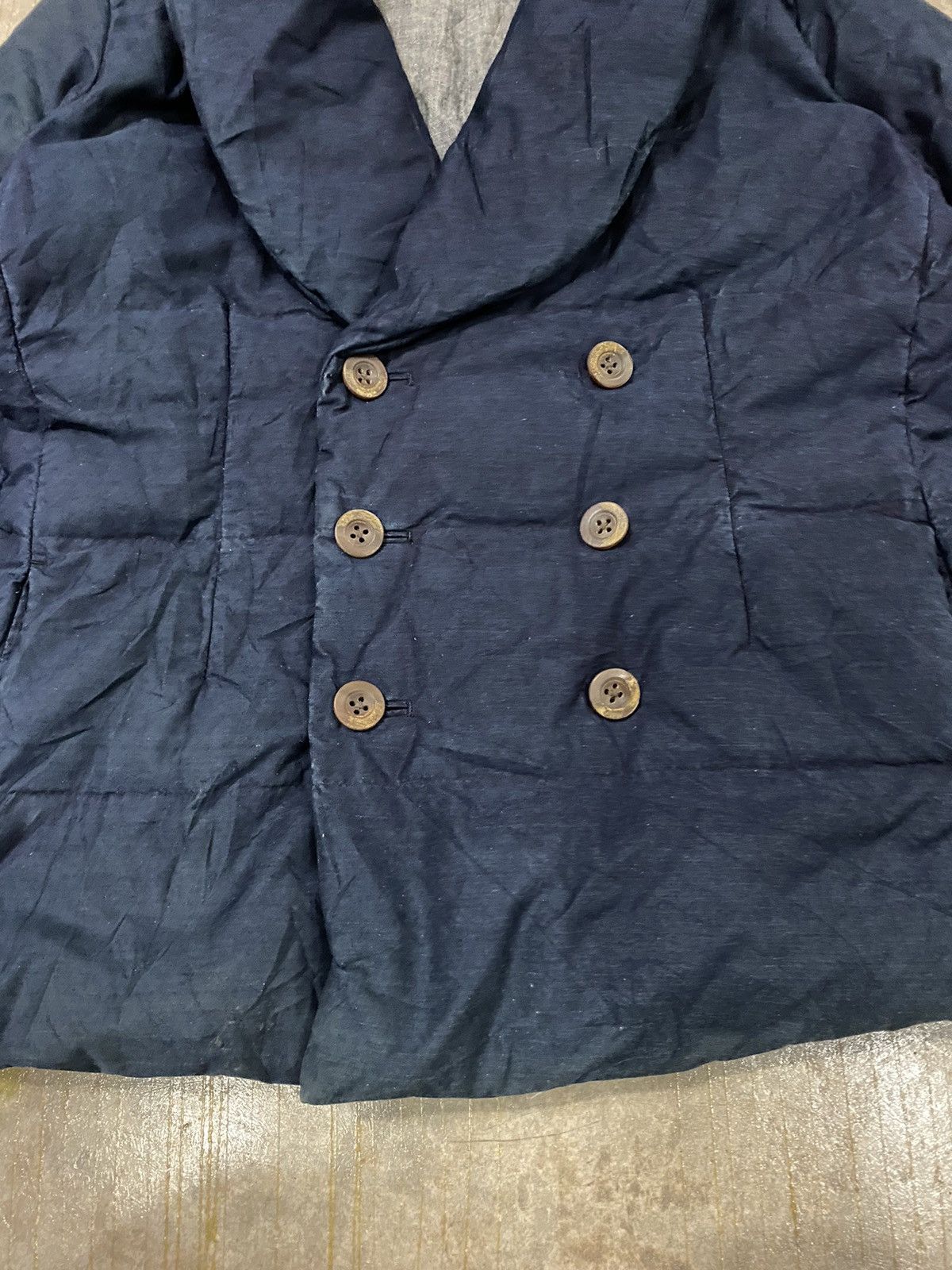 45rpm Vtg 45RPM Shawl collar puffer jacket Size M / US 6-8 / IT 42-44 - 5 Thumbnail