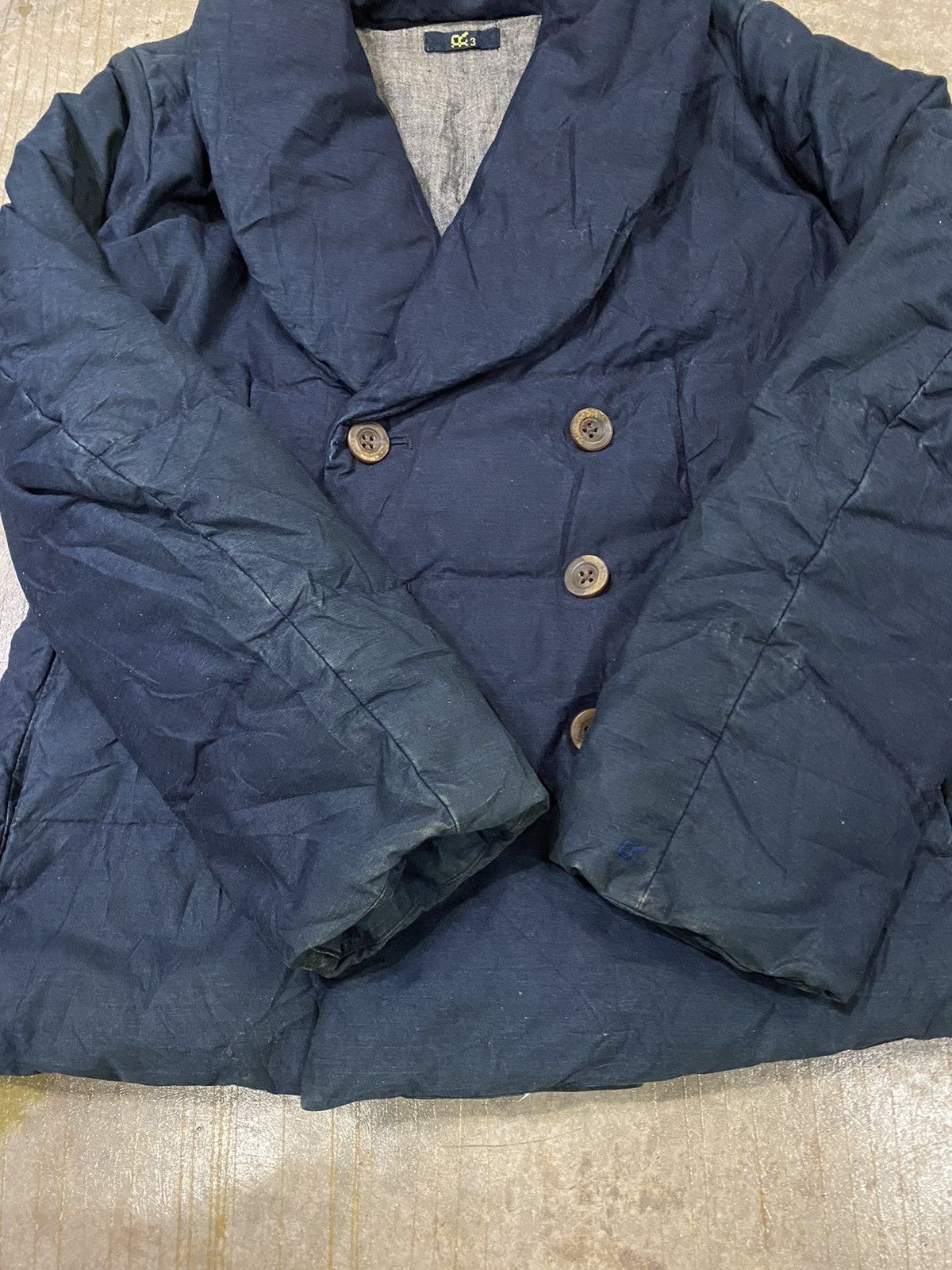 45rpm Vtg 45RPM Shawl collar puffer jacket Size M / US 6-8 / IT 42-44 - 6 Thumbnail