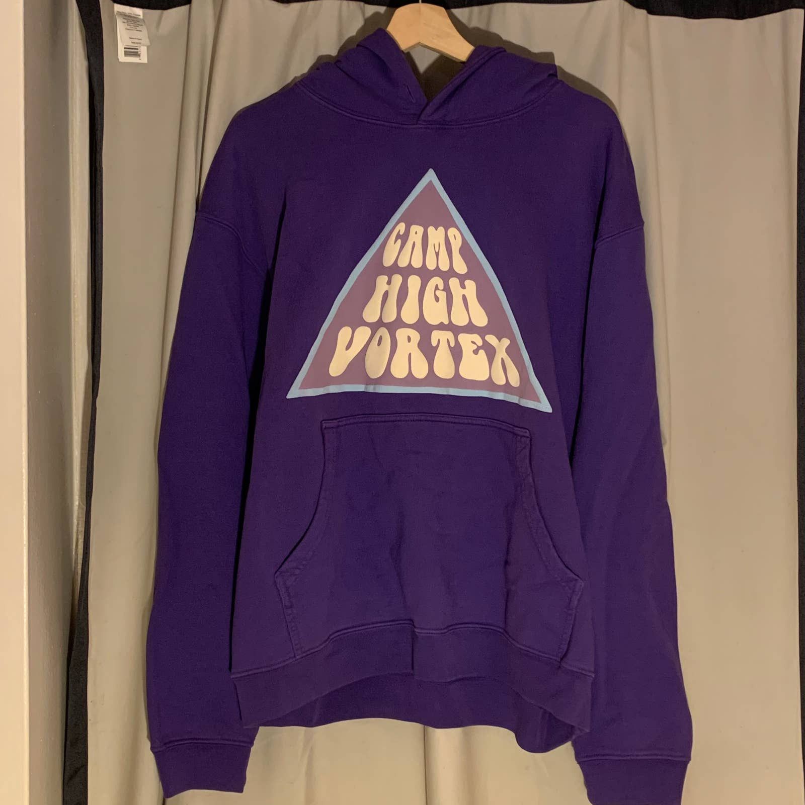 Top Purple Camp High Vortex Hoodie