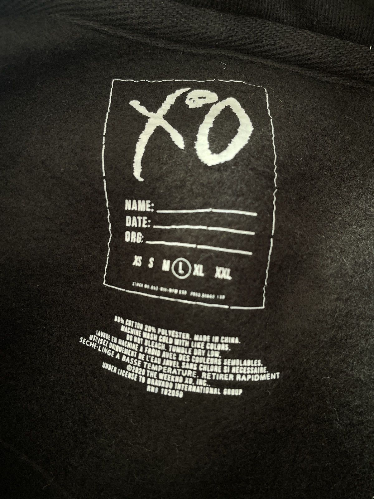 Rhude × XO After Hours Pullover Hoodie Size US L / EU 52-54 / 3 - 4 Thumbnail