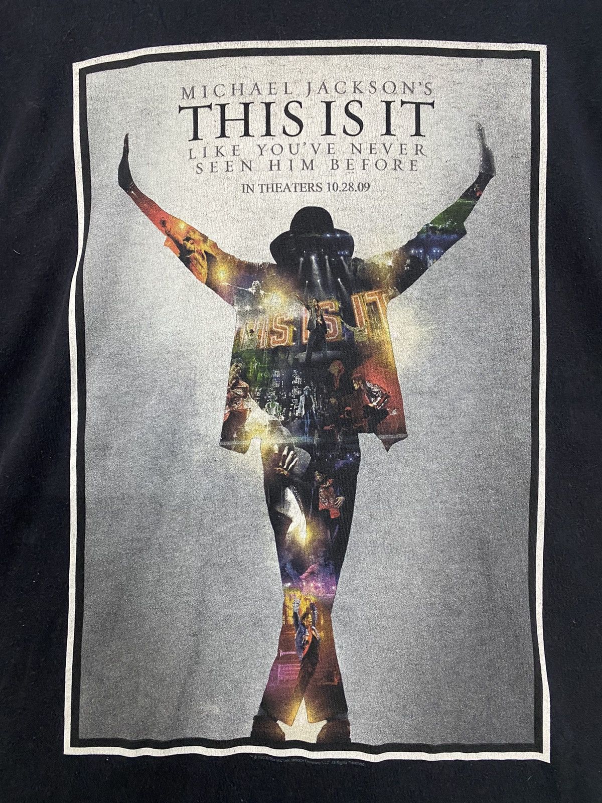 Michael Jackson × Vintage Micheal Jackson’s This Is It Documentary/Musical Tee Size US L / EU 52-54 / 3 - 4 Thumbnail