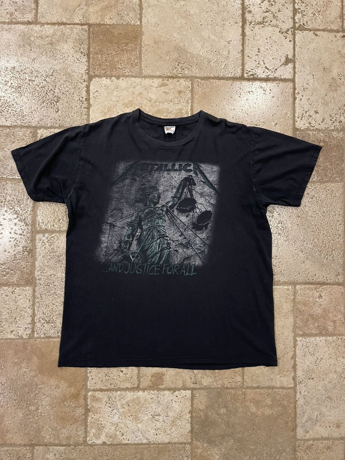 Band Tees Vintage Metallica 90s Justice for All Tee Size US XL / EU 56 / 4 - 3 Thumbnail