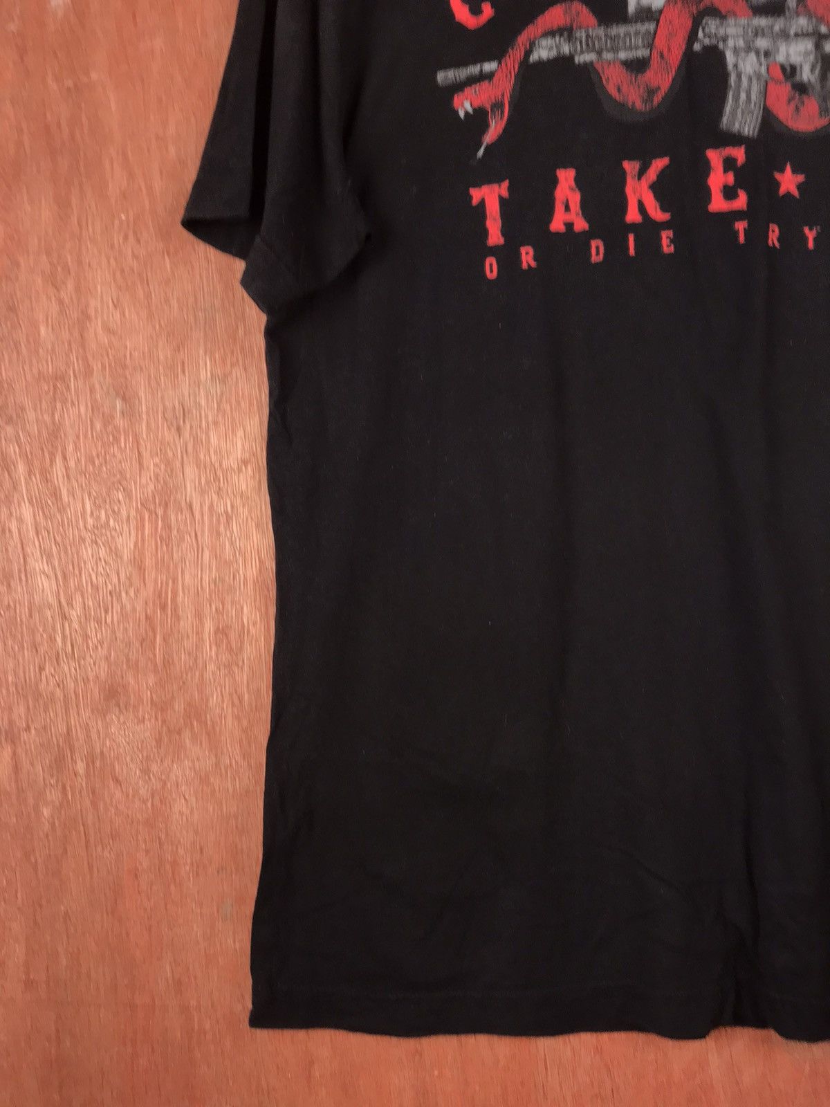 Vintage Nine Line Apparel Short Sleeve T-Shirt Black Colour #2238 Size US L / EU 52-54 / 3 - 3 Thumbnail