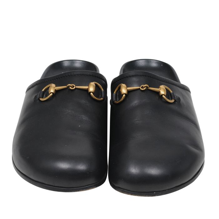 Gucci Black Horsebit River Mules Slip On Sandal Mules 00970 Grailed