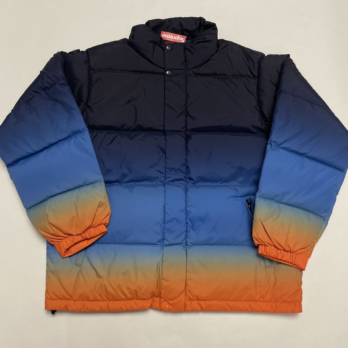 Supreme Supreme Gradient Puffy Jacket S S18 Grailed