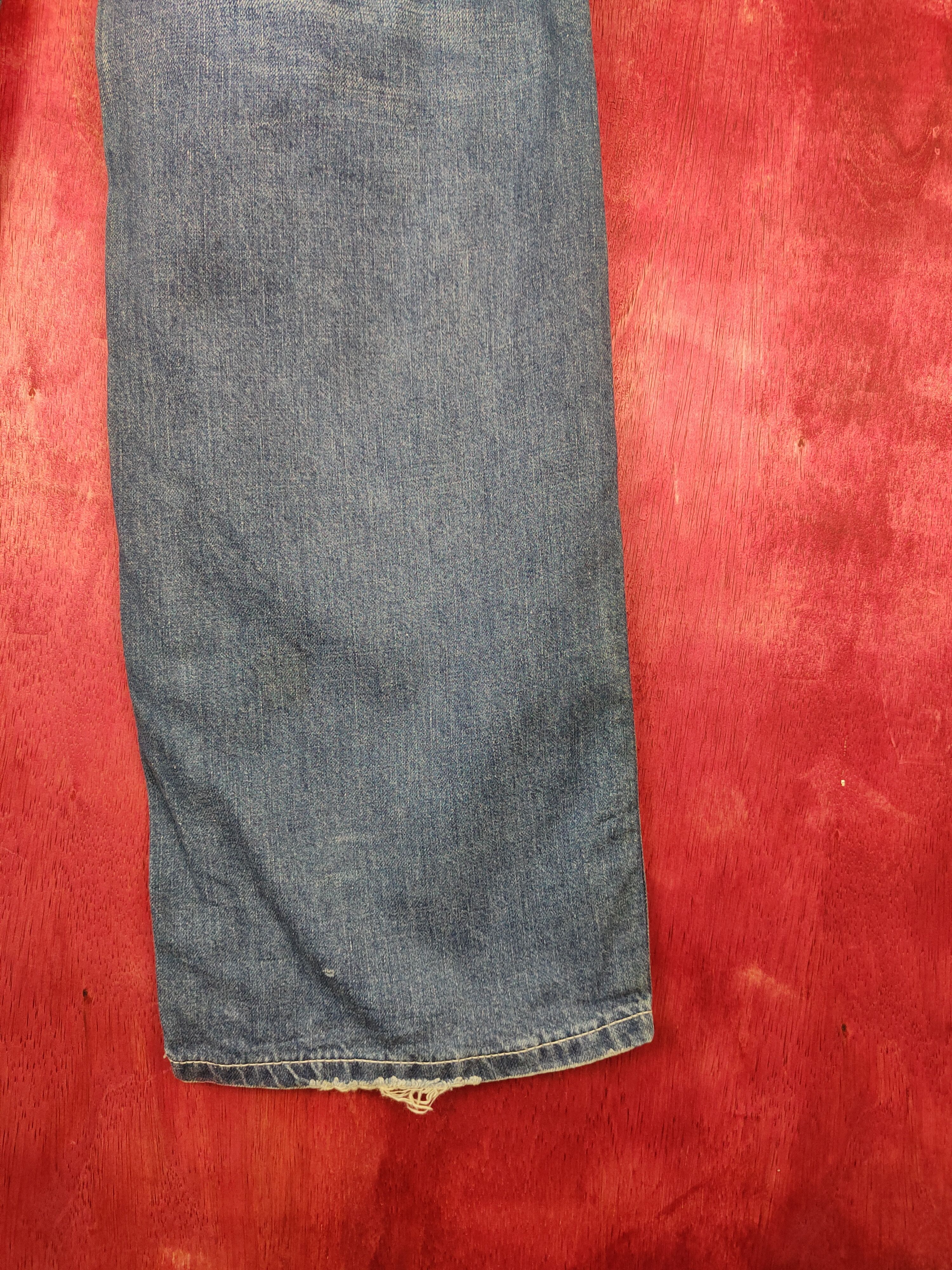 Lee Lee vintage Blue Multi Pocket workwear Denim Pants #S477 Size US 32 / EU 48 - 11 Thumbnail