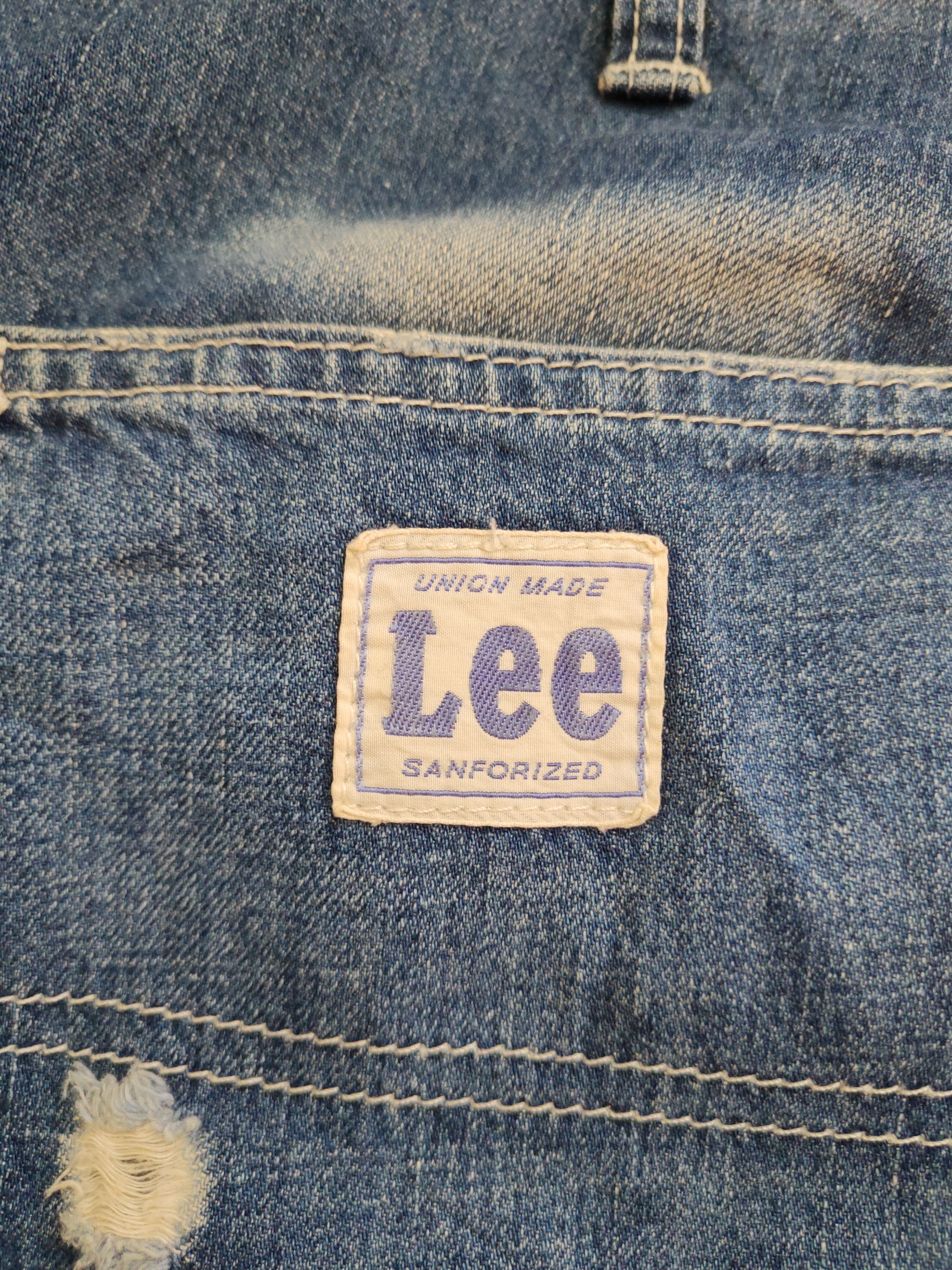Lee Lee vintage Blue Multi Pocket workwear Denim Pants #S477 Size US 32 / EU 48 - 13 Thumbnail