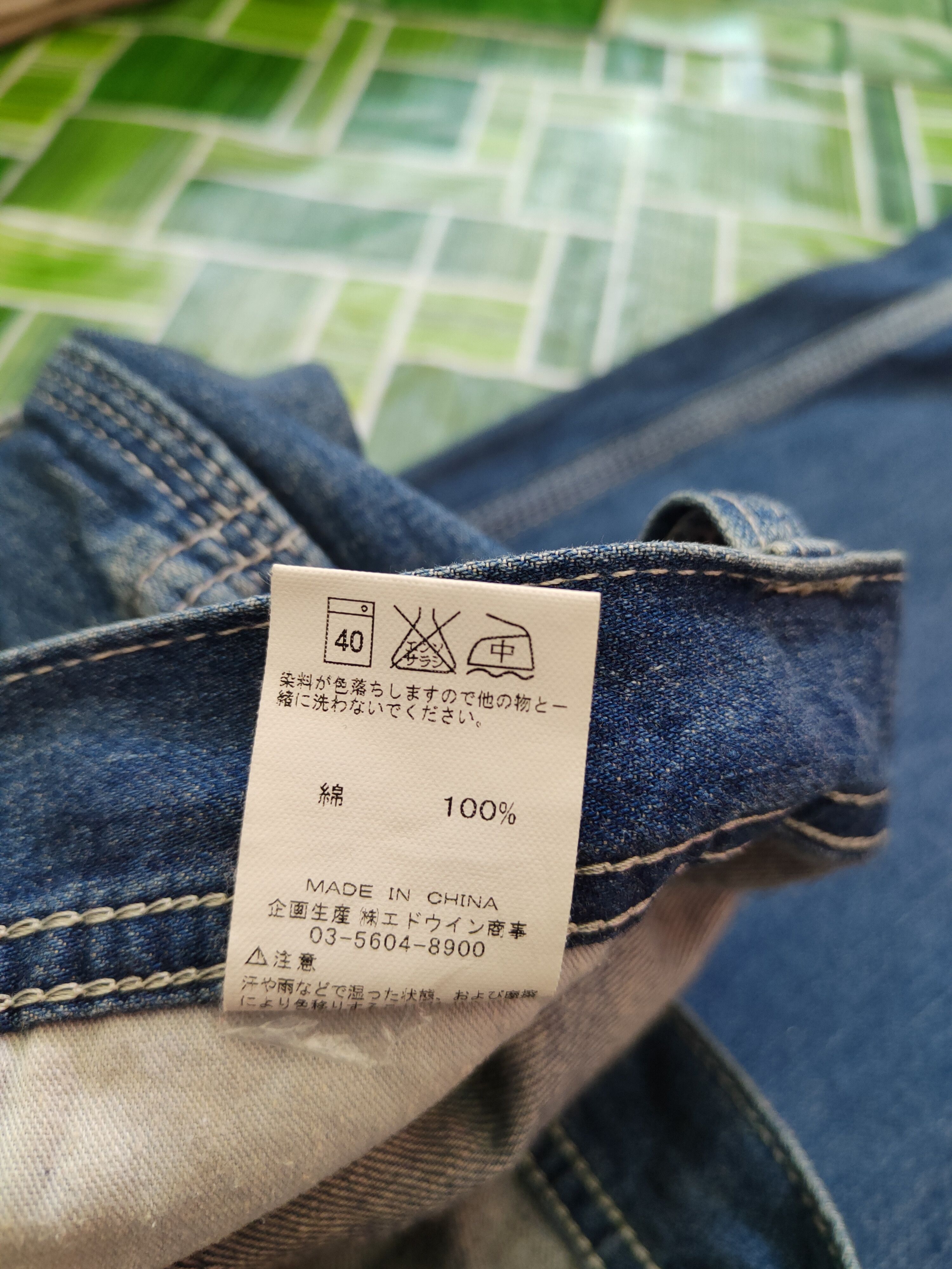 Lee Lee vintage Blue Multi Pocket workwear Denim Pants #S477 Size US 32 / EU 48 - 12 Thumbnail