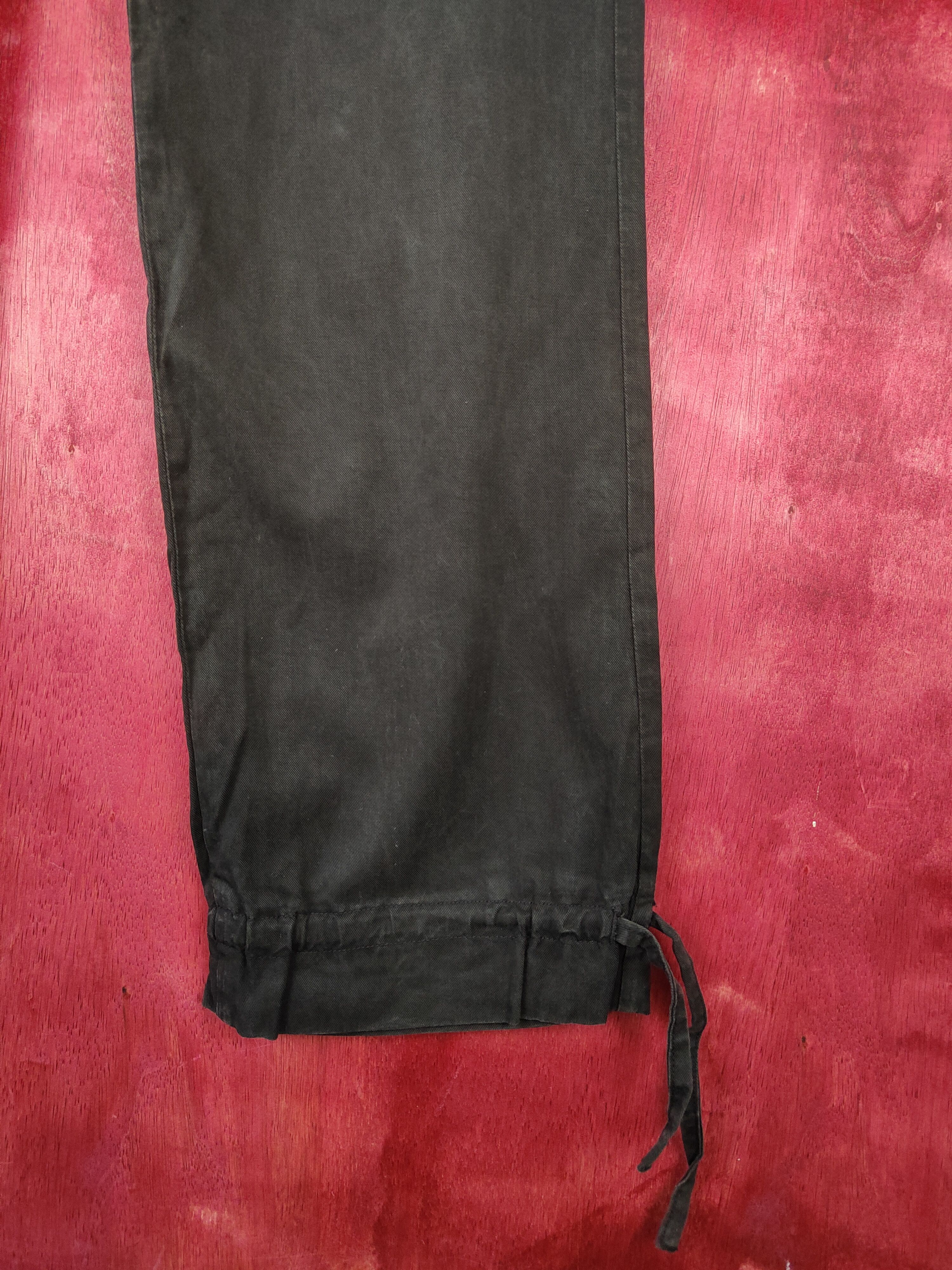 Japanese Brand × Vintage Japanese Brand Black Multi Pocket Tactical Cargo Pants #S475 Size US 31 - 6 Thumbnail