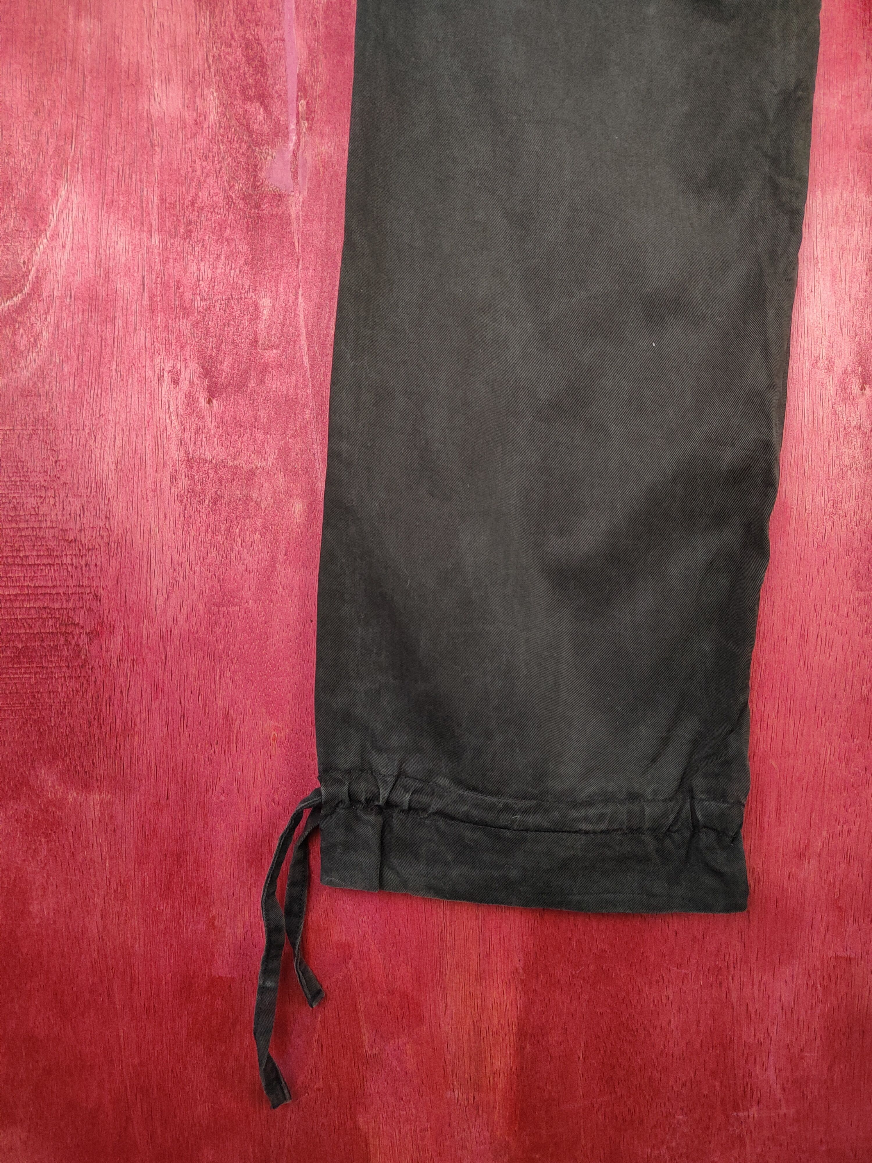 Japanese Brand × Vintage Japanese Brand Black Multi Pocket Tactical Cargo Pants #S475 Size US 31 - 9 Thumbnail