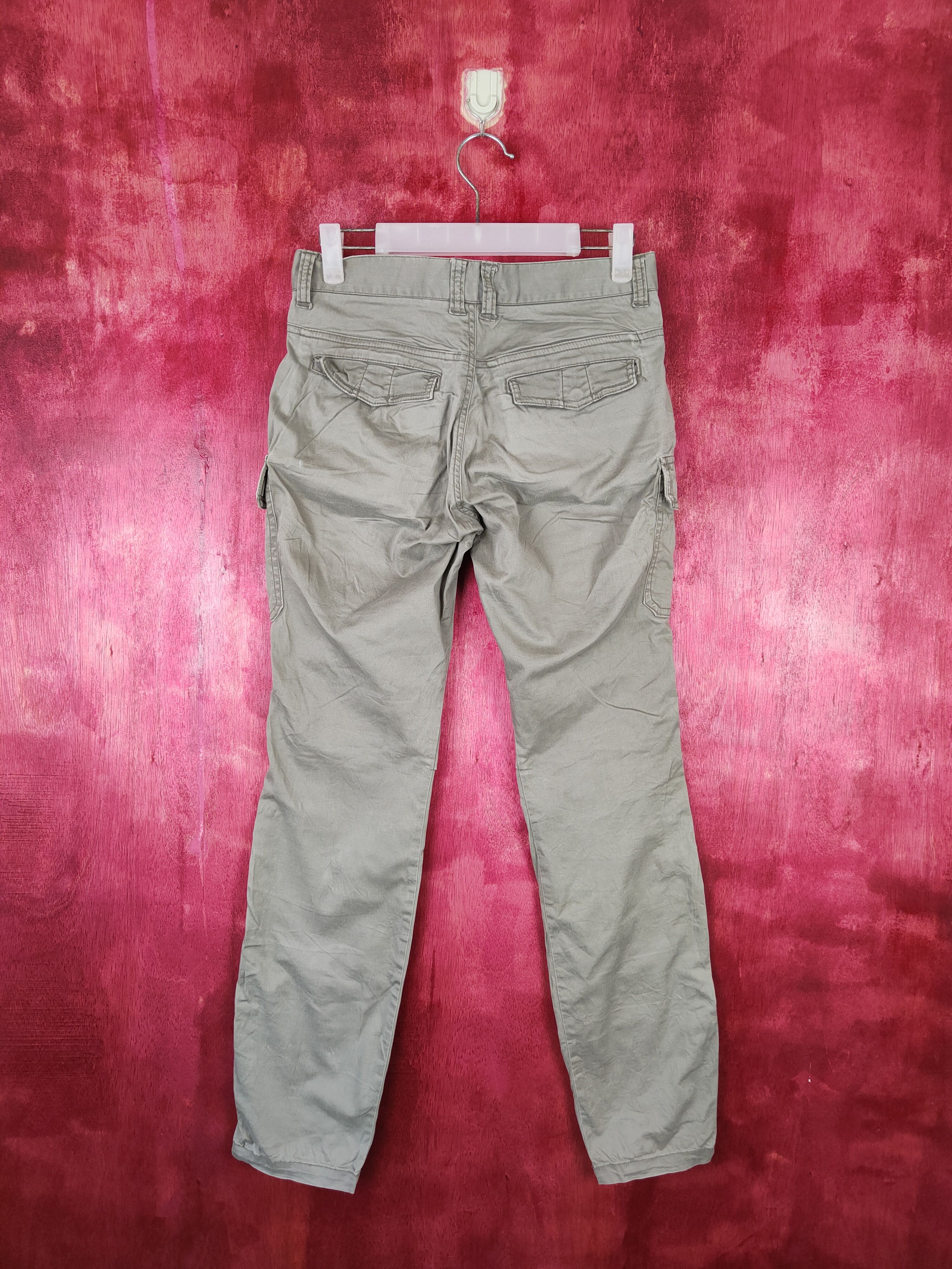 Japanese Brand × Vintage Lepsim Army Green Multi Pocket Tactical Cargo Pants #S473 Size 28" / US 6 / IT 42 - 7 Thumbnail