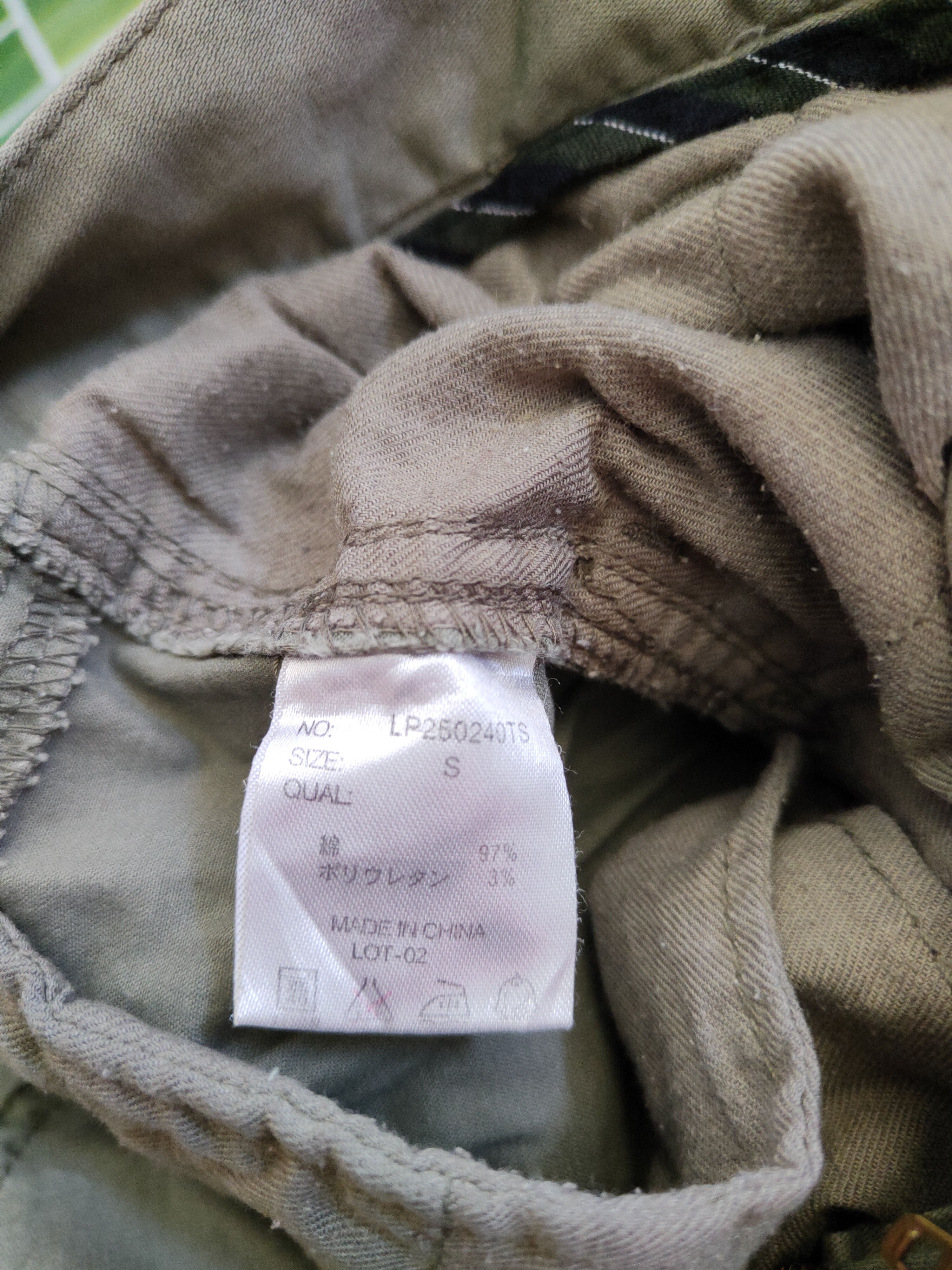 Japanese Brand × Vintage Lepsim Army Green Multi Pocket Tactical Cargo Pants #S473 Size 28" / US 6 / IT 42 - 12 Thumbnail
