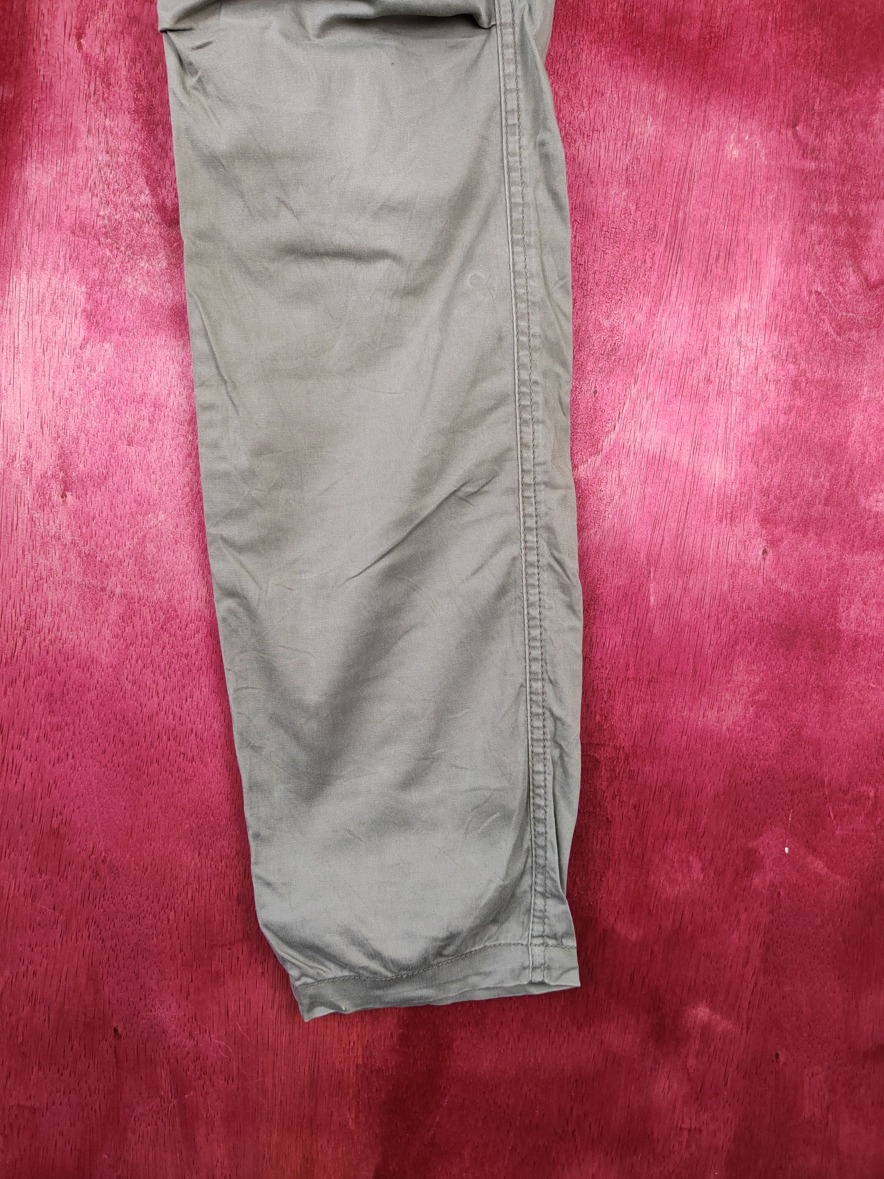 Japanese Brand × Vintage Lepsim Army Green Multi Pocket Tactical Cargo Pants #S473 Size 28" / US 6 / IT 42 - 6 Thumbnail