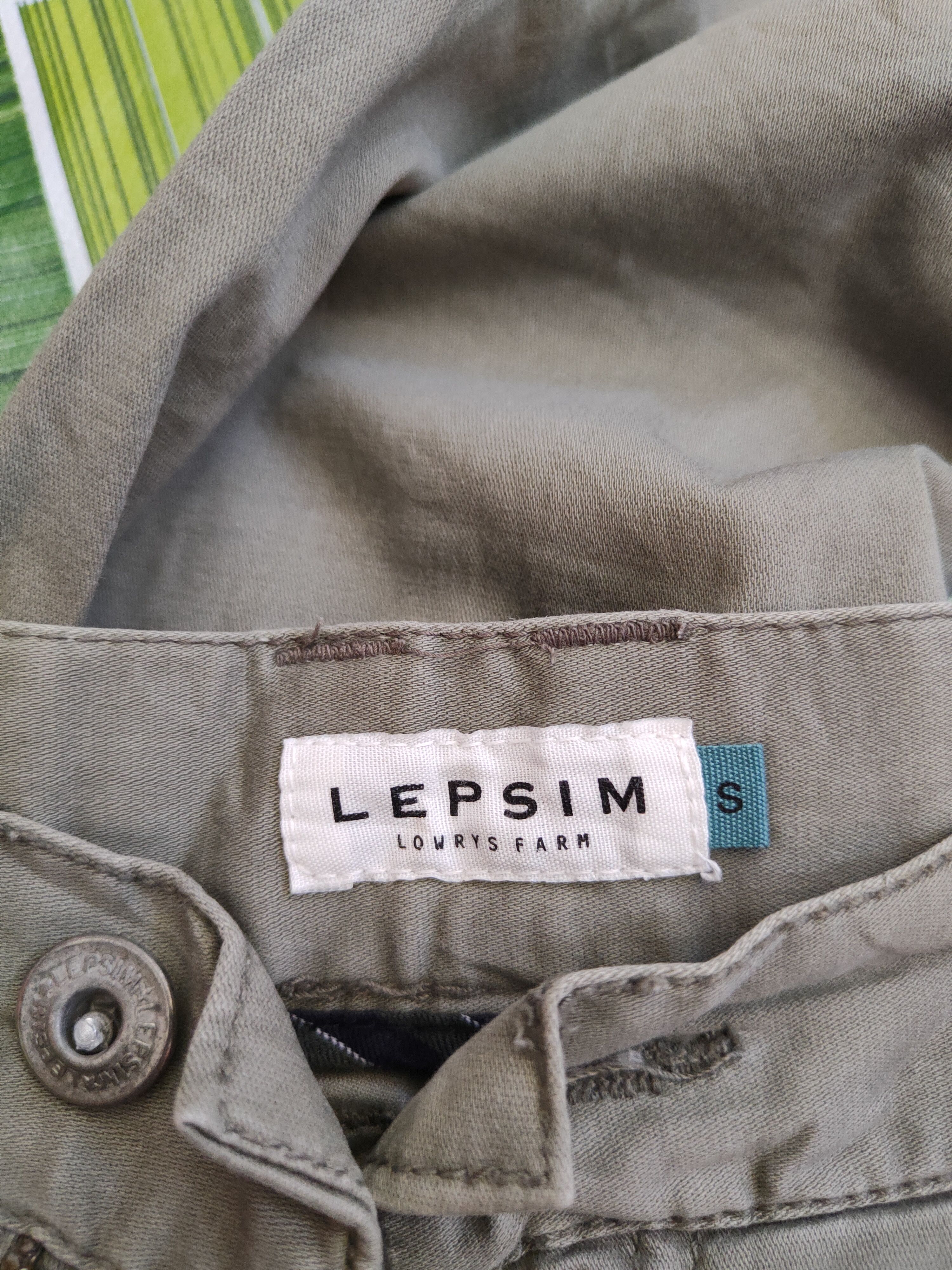 Japanese Brand × Vintage Lepsim Army Green Multi Pocket Tactical Cargo Pants #S473 Size 28" / US 6 / IT 42 - 13 Thumbnail