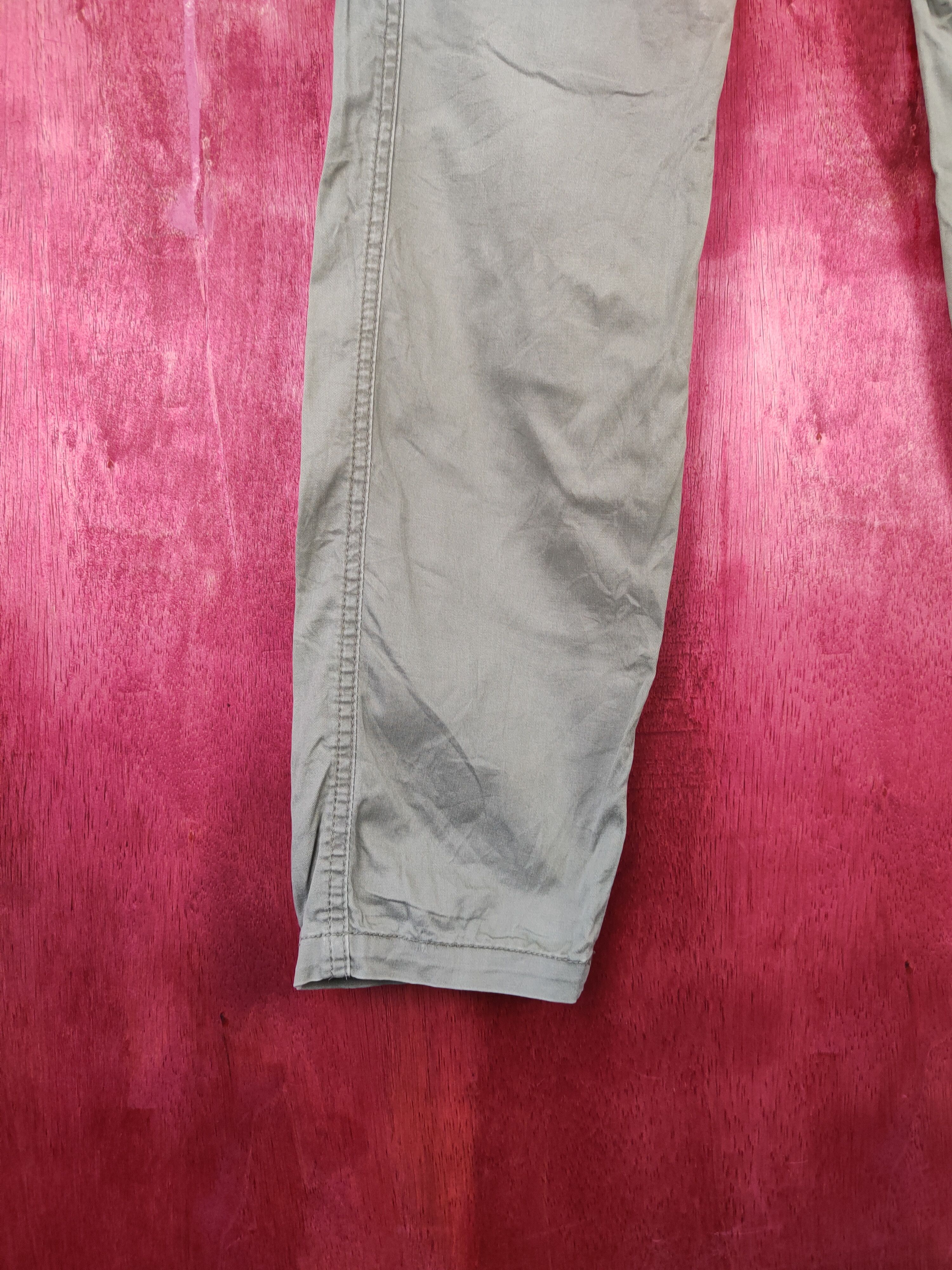 Japanese Brand × Vintage Lepsim Army Green Multi Pocket Tactical Cargo Pants #S473 Size 28" / US 6 / IT 42 - 4 Thumbnail