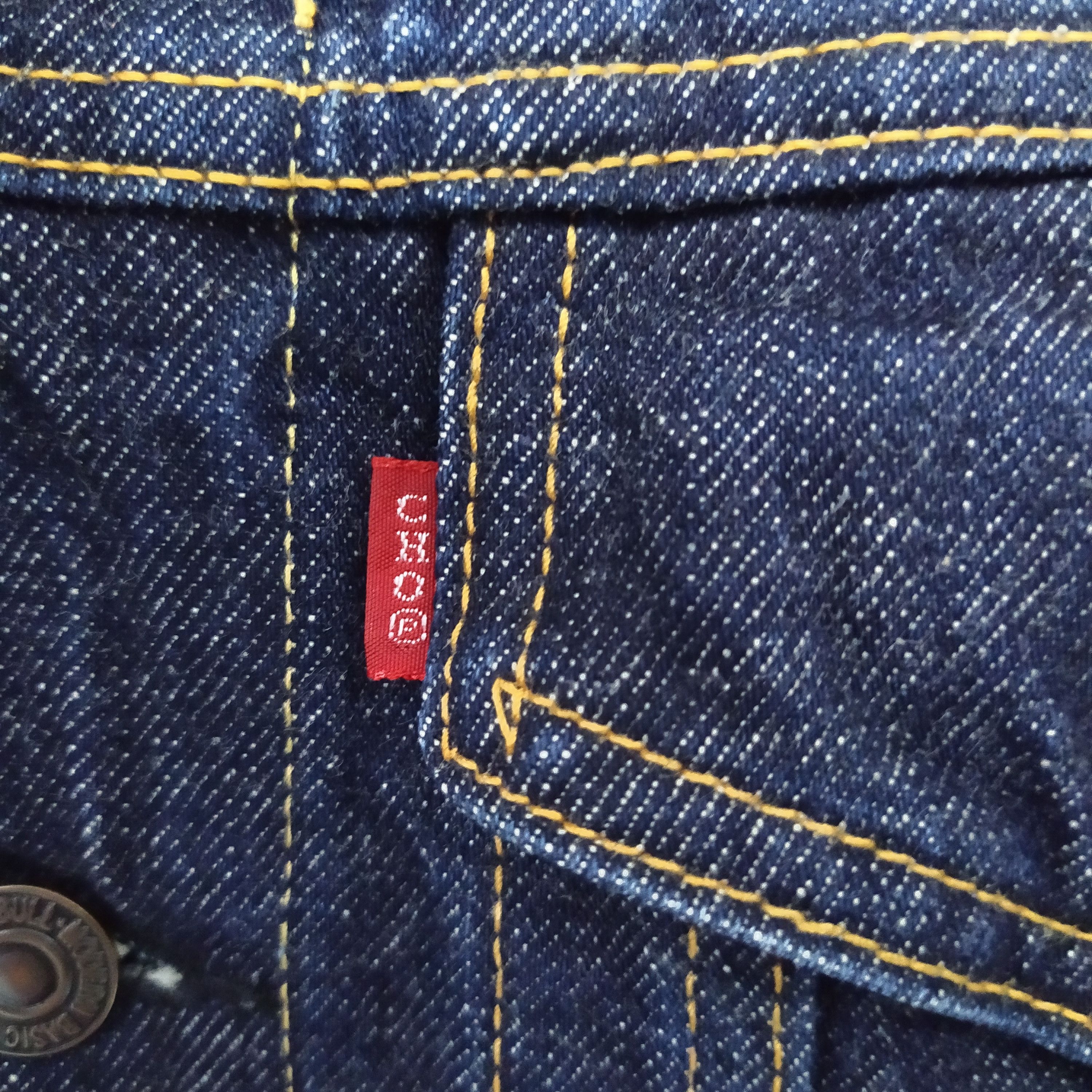 Johnbull JOHN BULL x SEWING CHOP JAPAN DENIM TRUCKER JACKET (D235) Size US S / EU 44-46 / 1 - 3 Thumbnail