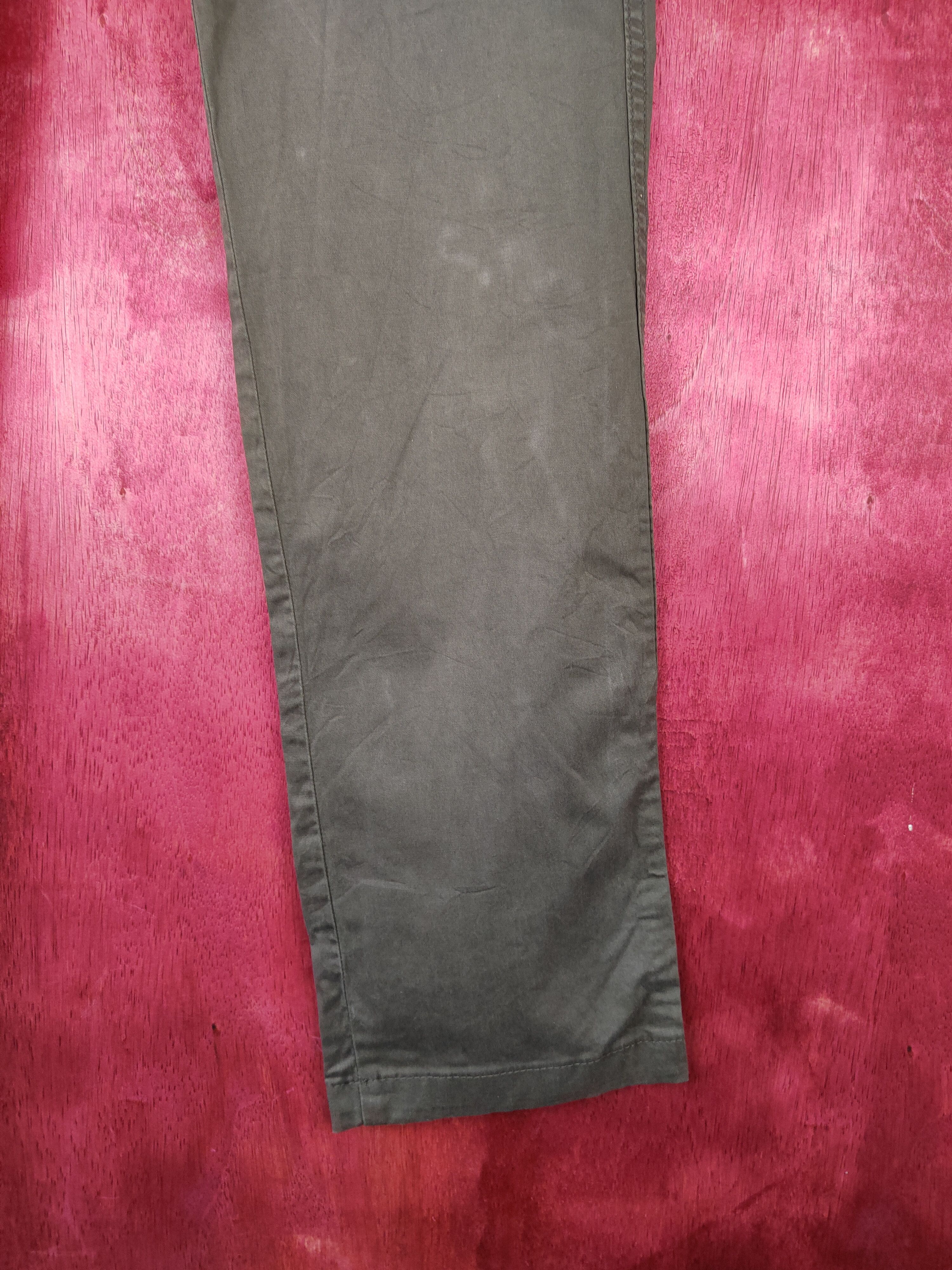 Japanese Brand × Vintage Uniqlo Dark Green Multi Pocket Tactical Cargo Pants #S469 Size 33" - 6 Thumbnail