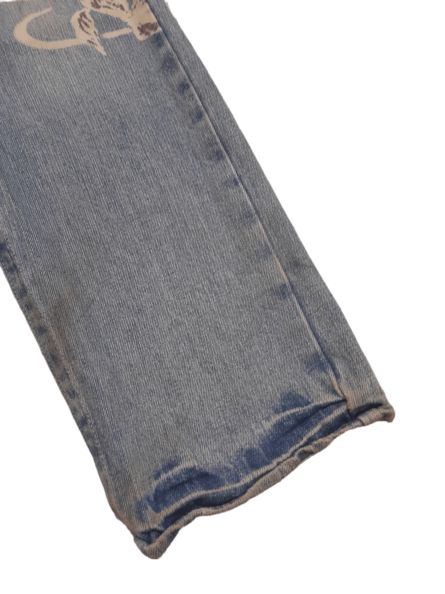 Other Buden Koi Fish Denim Art Japan (E457) Size US 30 / EU 46 - 5 Thumbnail