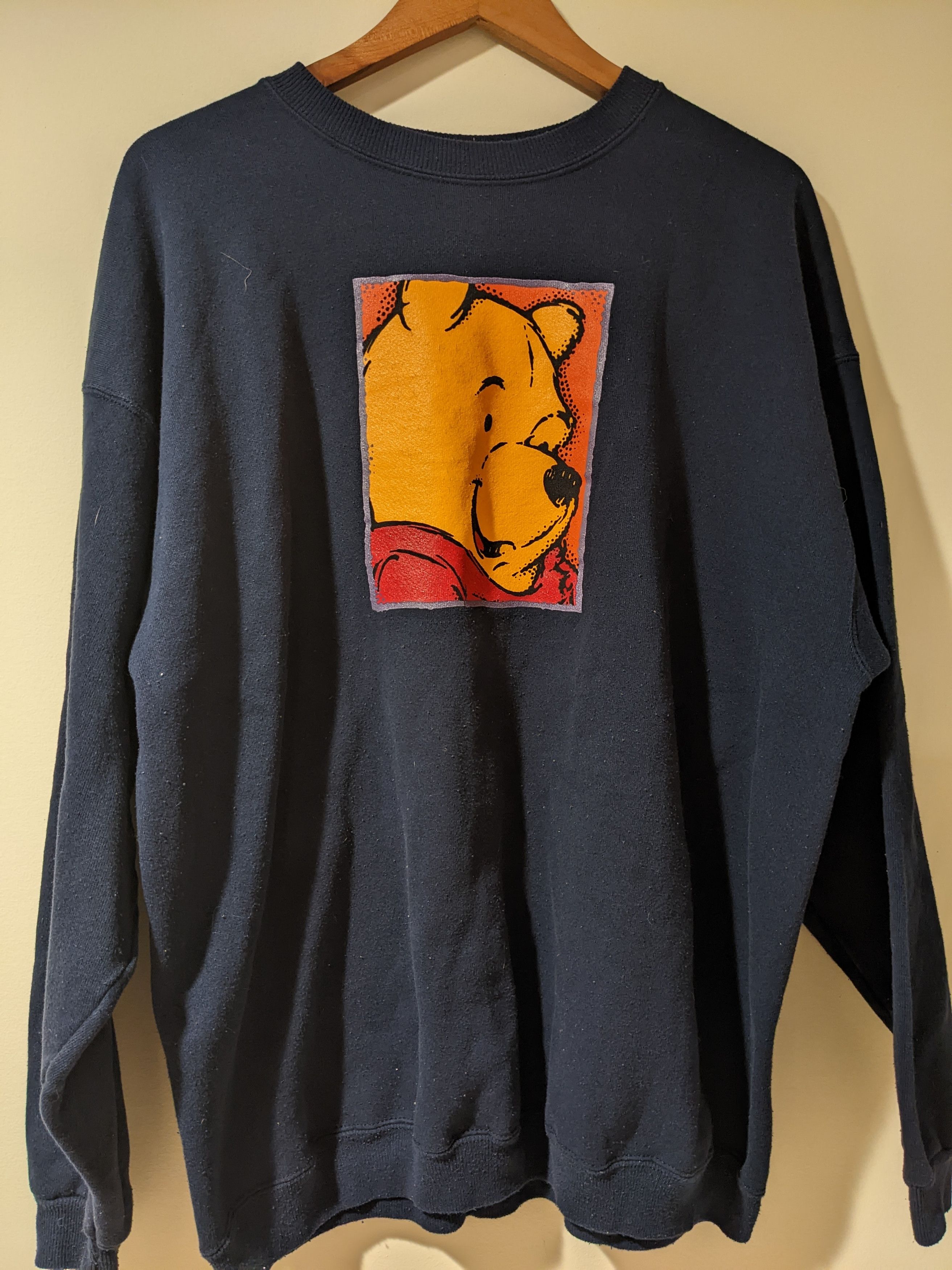 Vintage Vintage 90s Y2K Winnie the Pooh Portrait Photo Crewneck | Grailed