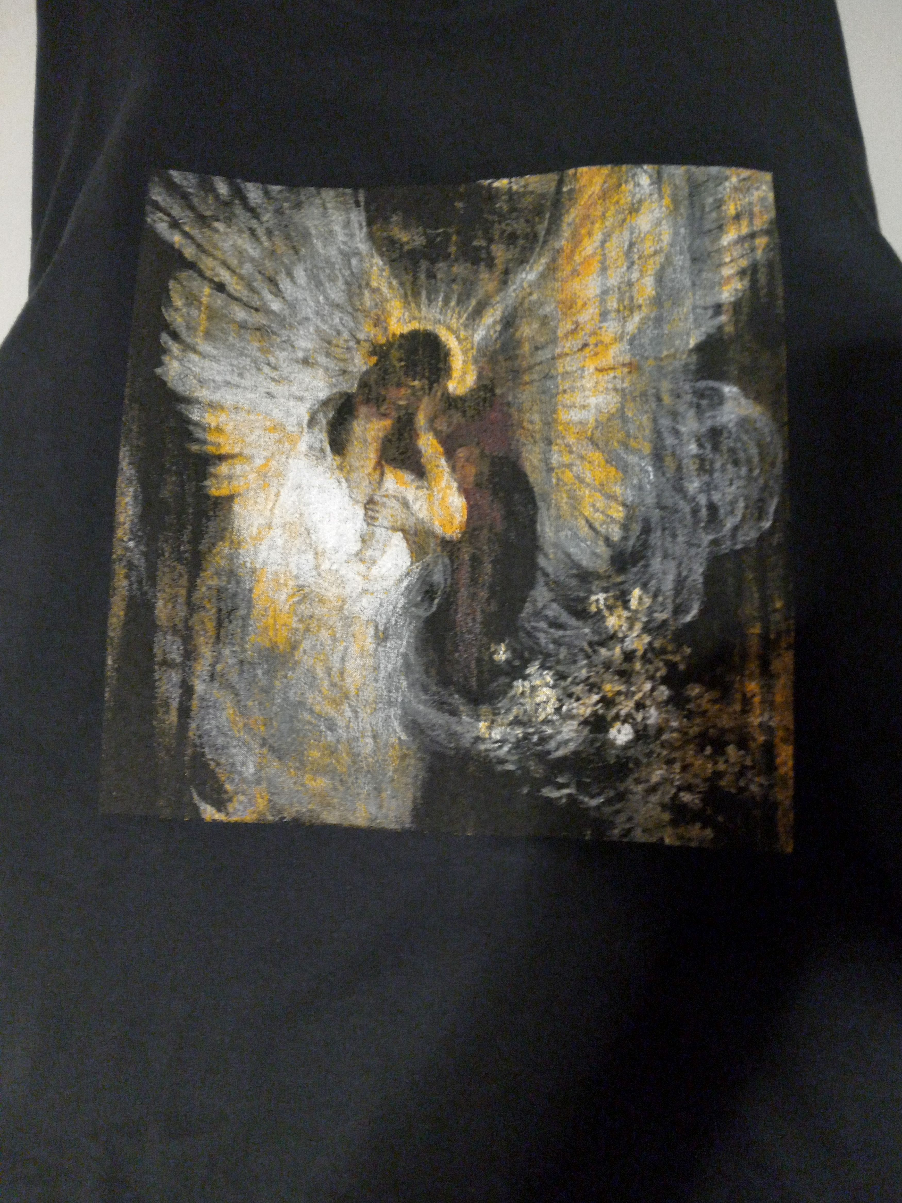 Revenge Revenge Angels Kiss Black Tee Ds 