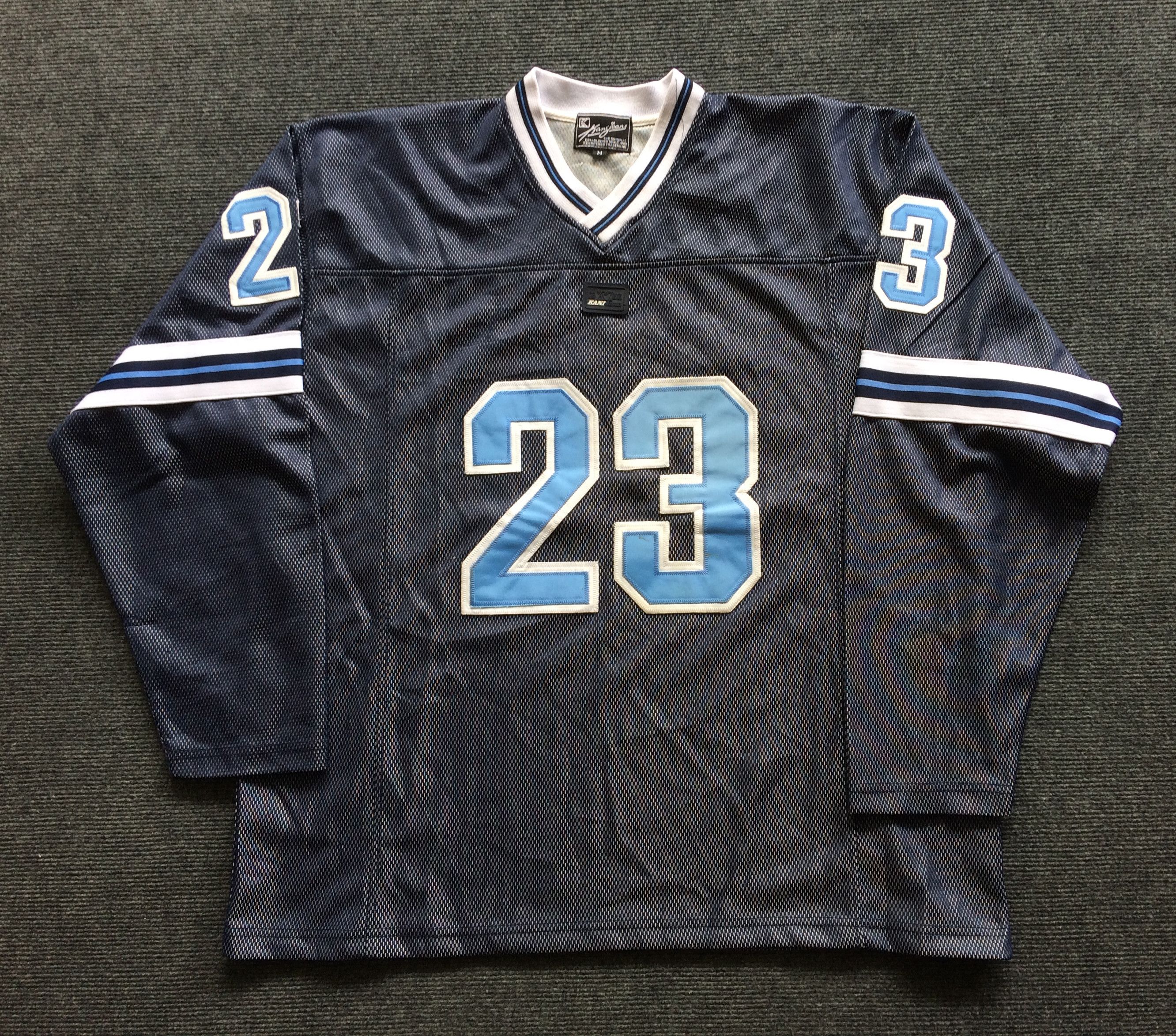 KANI Jeans 23 Big Logo Streetwear 90's Hip Hop Rapper Jersey