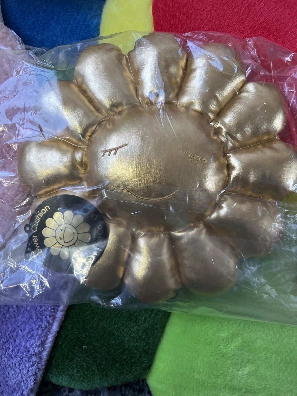 Takashi Murakami Takashi murkami pillow gold metallic limited edition 30cm Size ONE SIZE - 2 Thumbnail