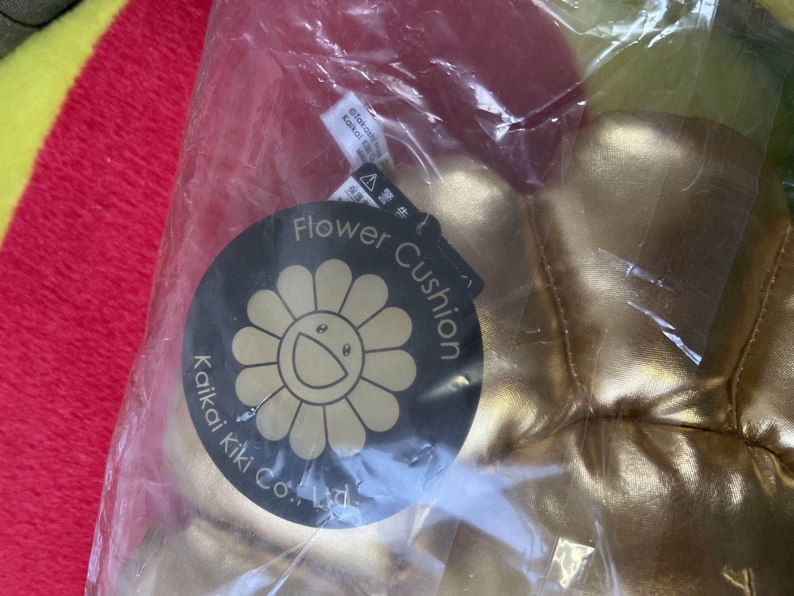 Takashi Murakami Takashi murkami pillow gold metallic limited edition 30cm Size ONE SIZE - 3 Thumbnail