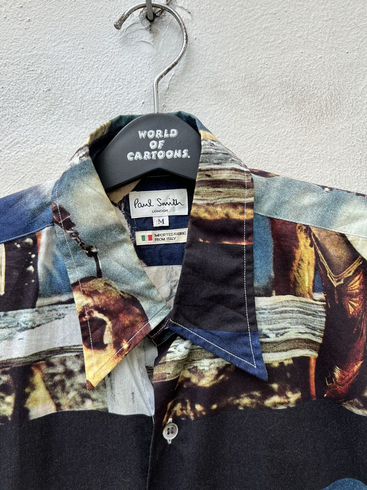 Paul Smith Vintage Paul Smith London Photo Print Button Shirt Size US M / EU 48-50 / 2 - 7 Thumbnail