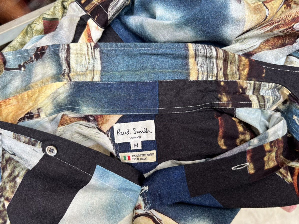 Paul Smith Vintage Paul Smith London Photo Print Button Shirt Size US M / EU 48-50 / 2 - 18 Thumbnail