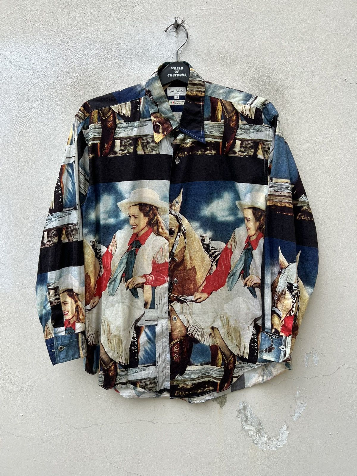 Paul Smith Vintage Paul Smith London Photo Print Button Shirt Size US M / EU 48-50 / 2 - 6 Thumbnail