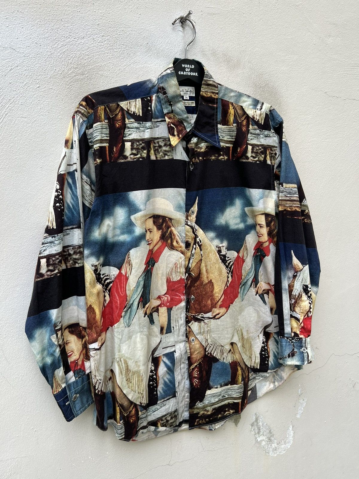 Paul Smith Vintage Paul Smith London Photo Print Button Shirt Size US M / EU 48-50 / 2 - 12 Thumbnail
