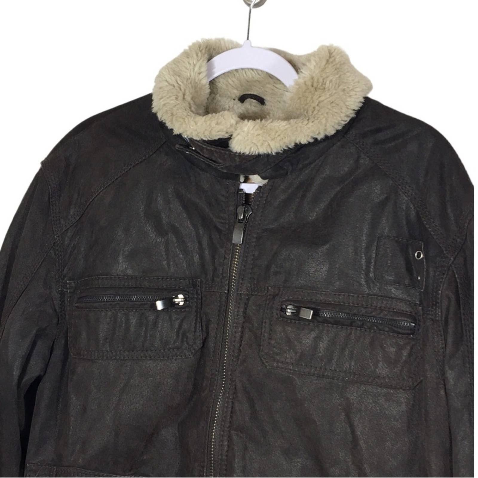 Vera Pelle Conbipel Vera Pelle Men's Bomber Leather Jacket