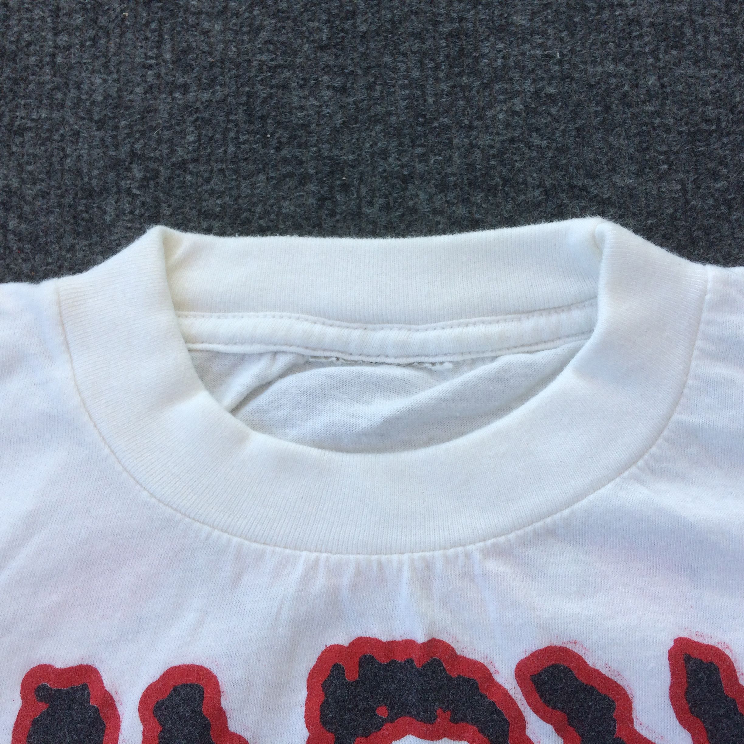 Band Tees × Vintage Vtg Ramones hey ho lets Go1990 90s T Shirt Size US L / EU 52-54 / 3 - 3 Thumbnail