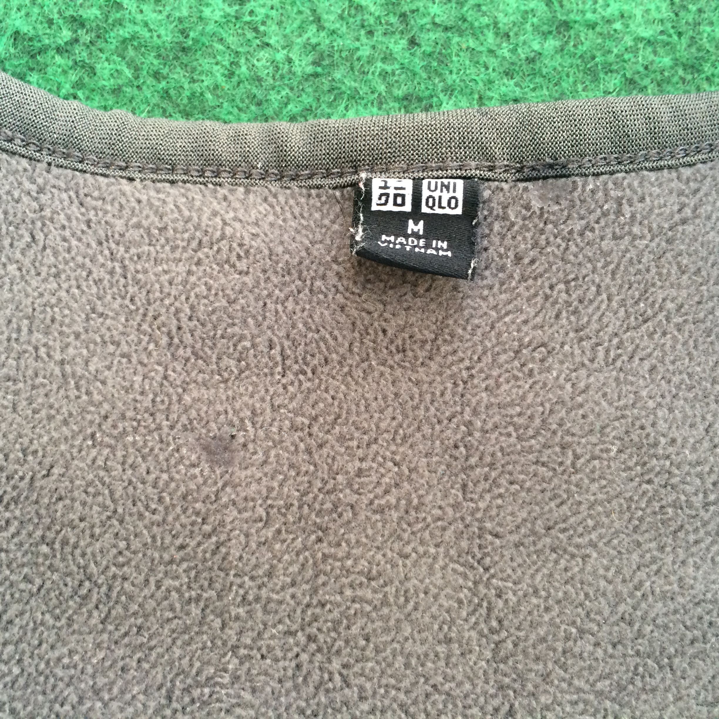 Japanese Brand Vtg uniqlo fleece collarless Size US M / EU 48-50 / 2 - 3 Thumbnail