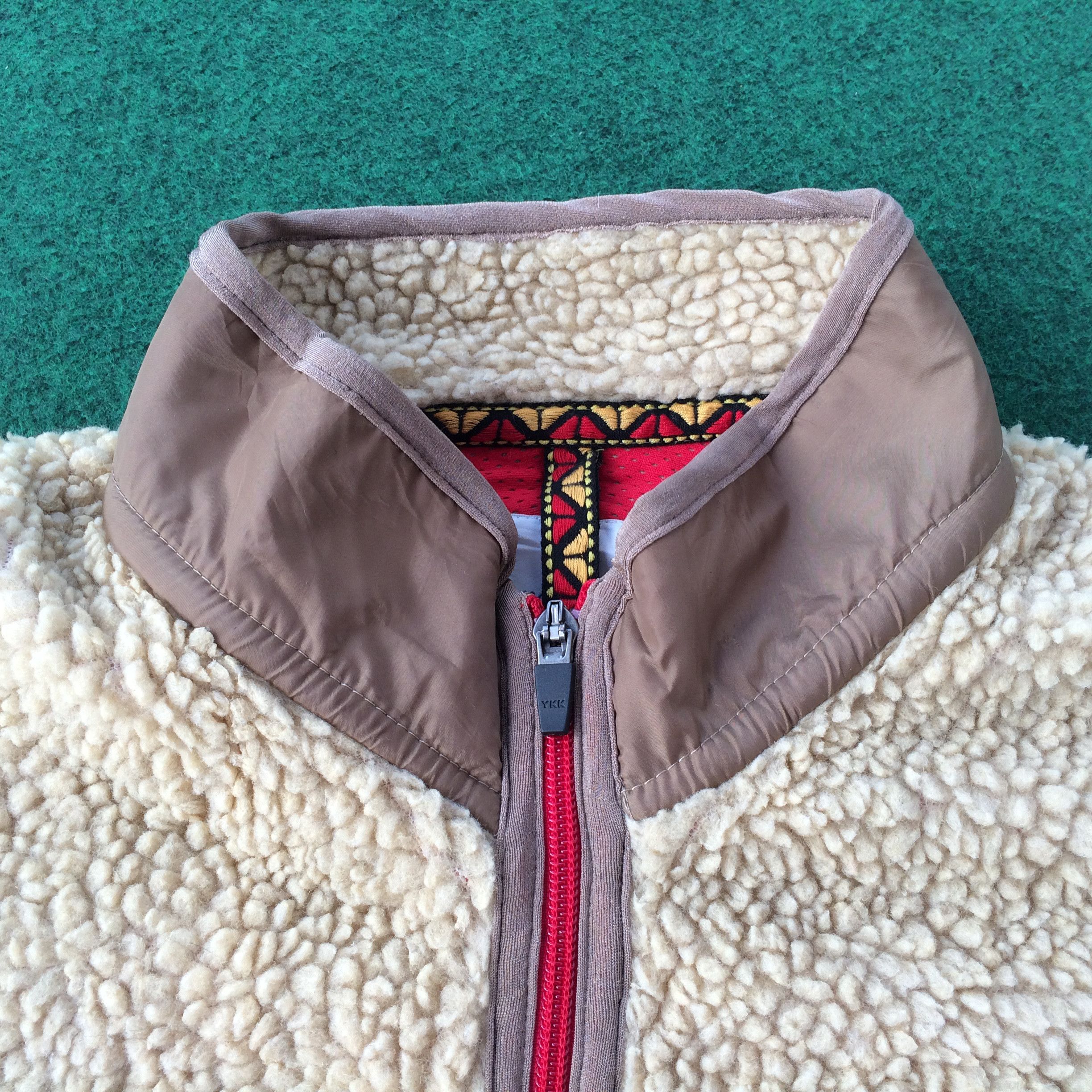 Japanese Brand Vtg Nano Universe Fleece Hip Hop colorful Full Zipper Jacket Size US M / EU 48-50 / 2 - 2 Thumbnail