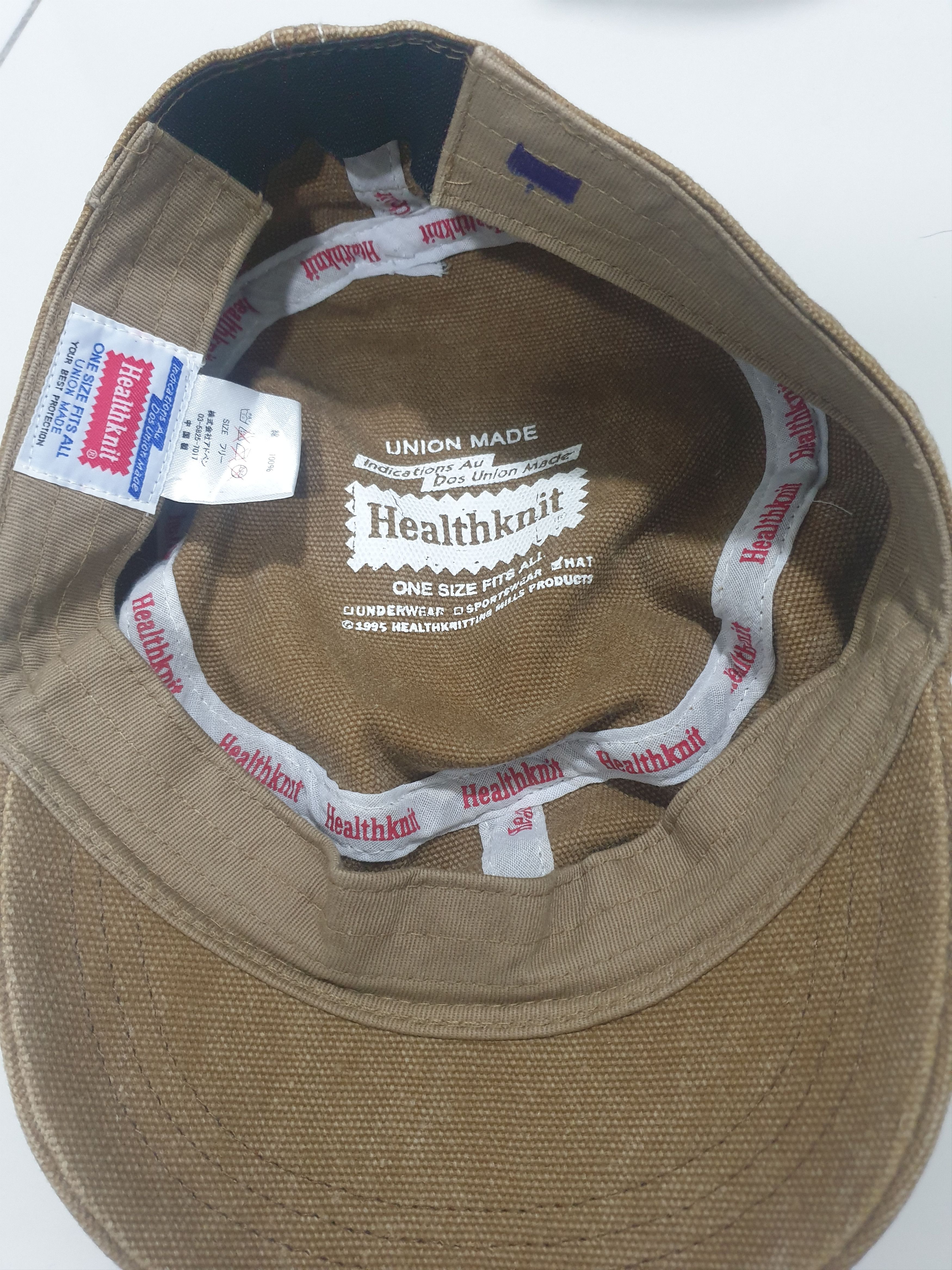 Japanese Brand 💥HEALTHKNIT GARMENT WORKERS HAT Size 40 - 10 Thumbnail