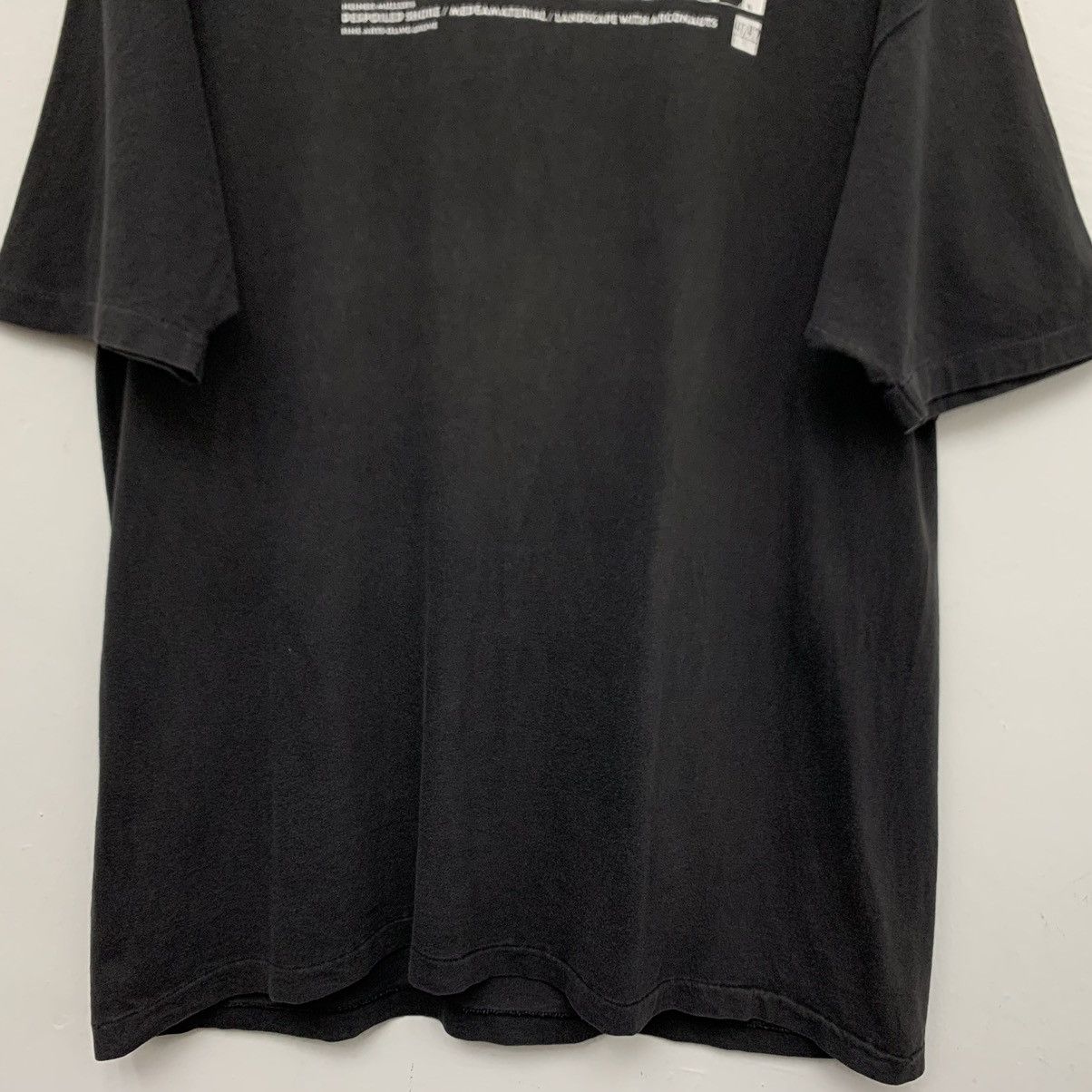 Vintage Vintage 90s Heiner Muller Novelty T-Shirt Size US XL / EU 56 / 4 - 5 Thumbnail
