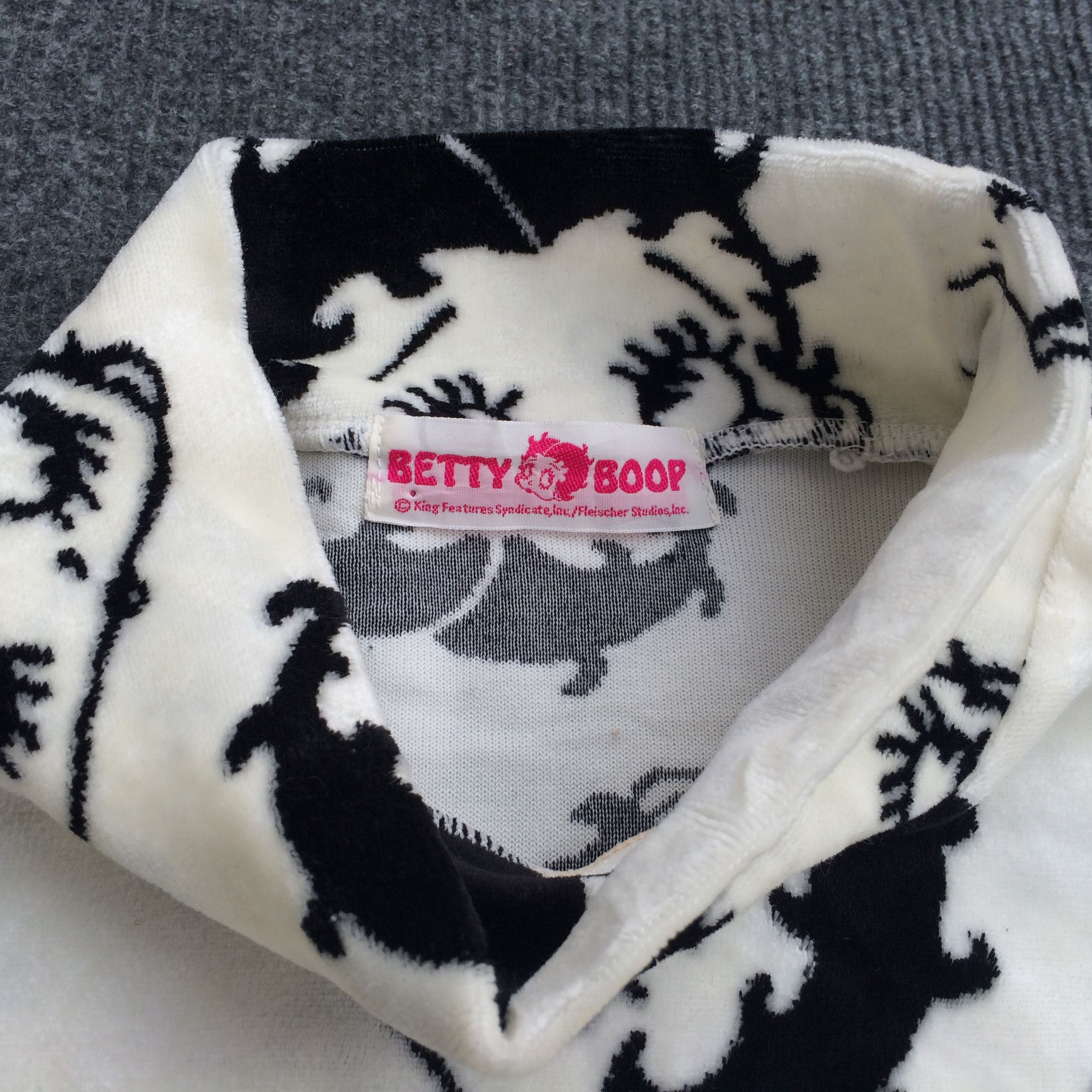 Cartoon Network × Vintage Vtg Betty Boop Women 90s Hip Hop Overprint Sweatshirt Size M / US 6-8 / IT 42-44 - 3 Thumbnail