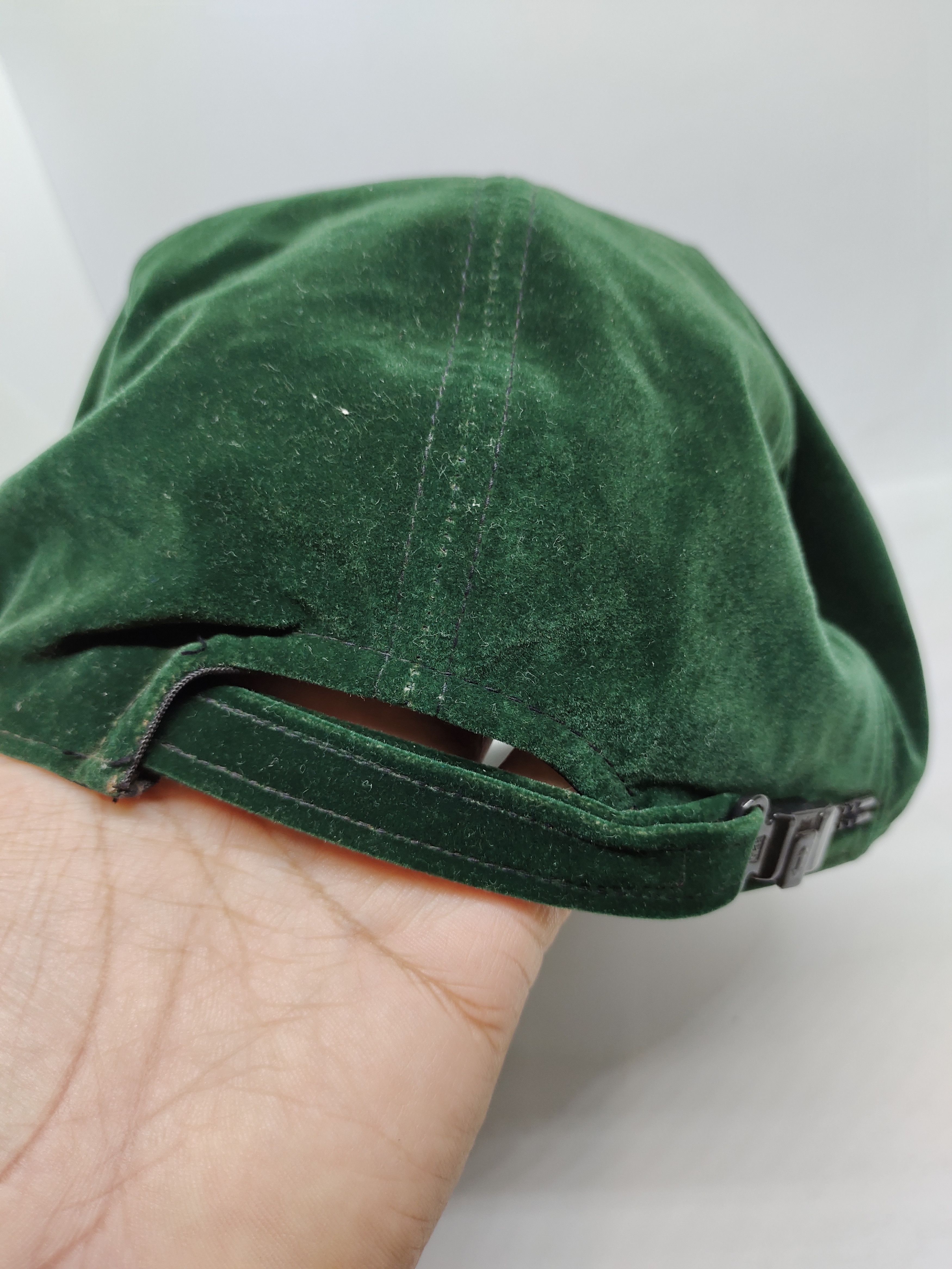 Vintage Vintage Gsdf Air Defense Velvet Cap Hat Adjustable Size ONE SIZE - 9 Thumbnail