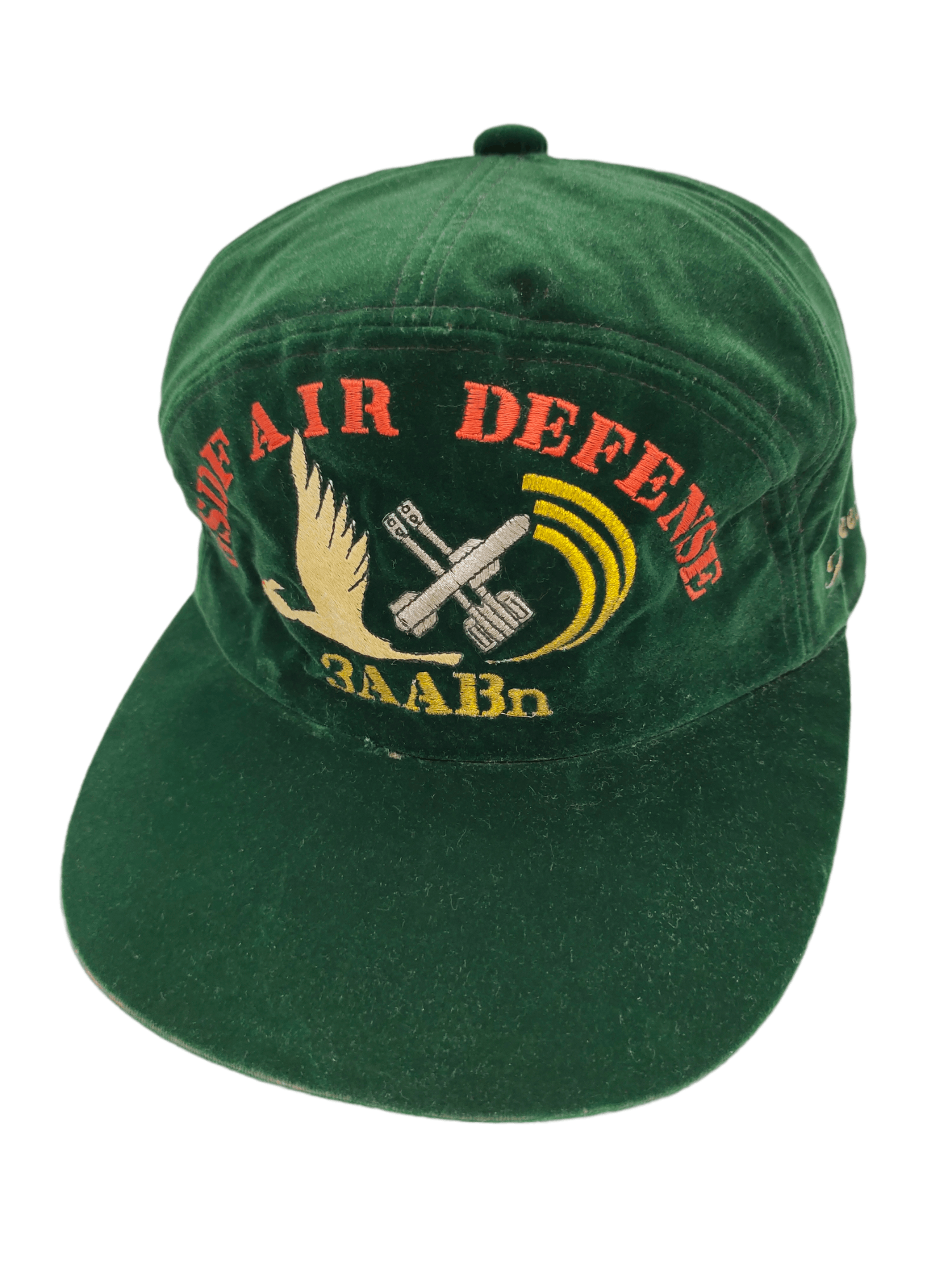 Vintage Vintage Gsdf Air Defense Velvet Cap Hat Adjustable Size ONE SIZE - 1 Thumbnail