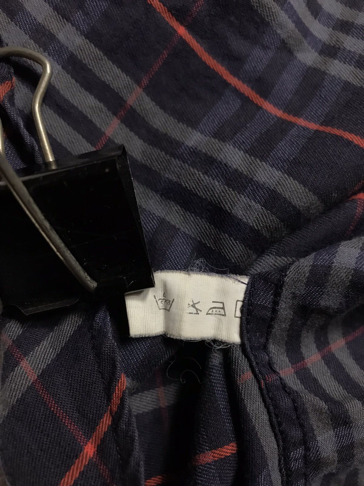 Burberry Vintage Burberrys Shirt Button Nova Checkered Plaid Tartan Size US M / EU 48-50 / 2 - 9 Thumbnail