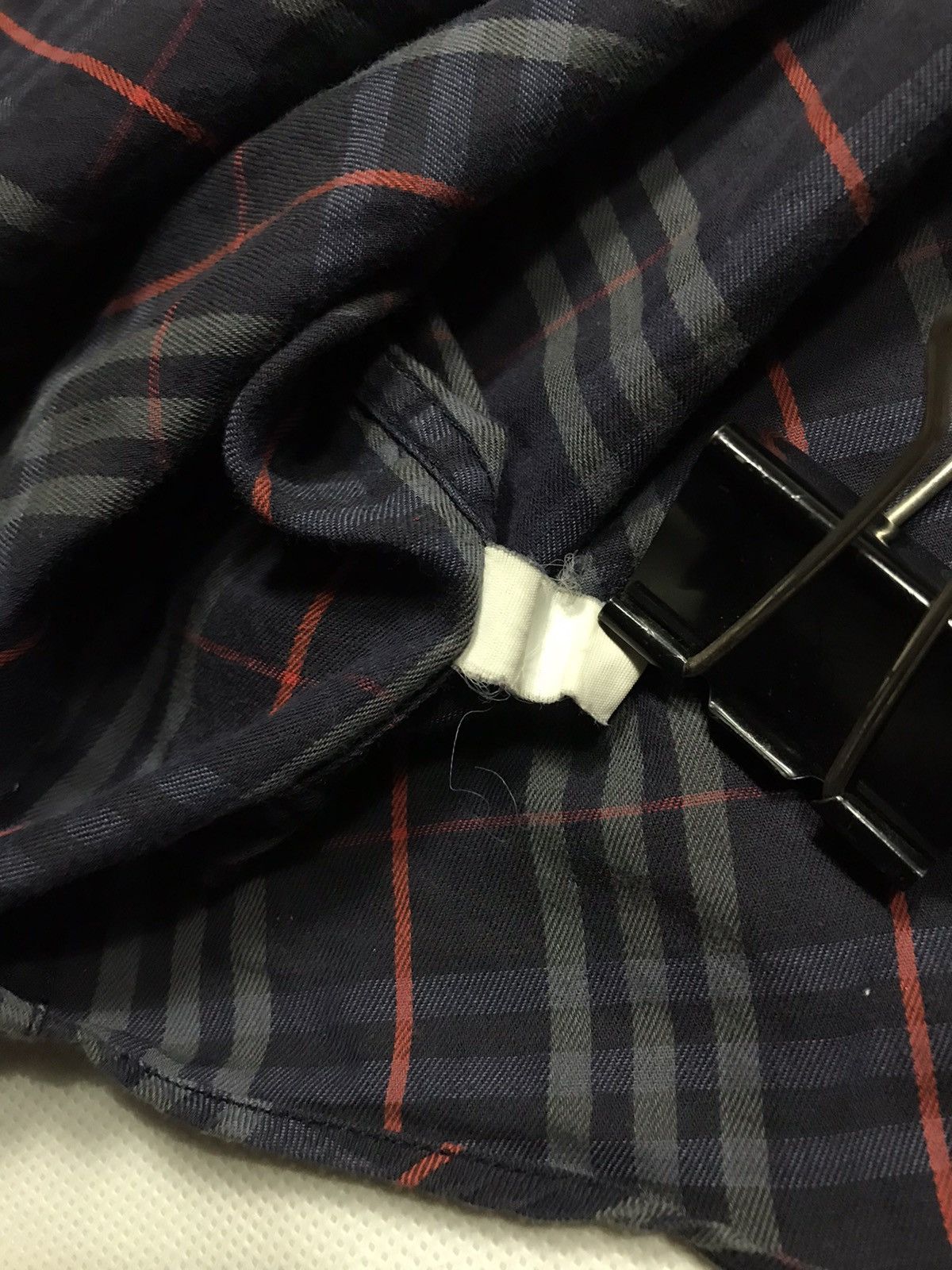 Burberry Vintage Burberrys Shirt Button Nova Checkered Plaid Tartan Size US M / EU 48-50 / 2 - 10 Thumbnail