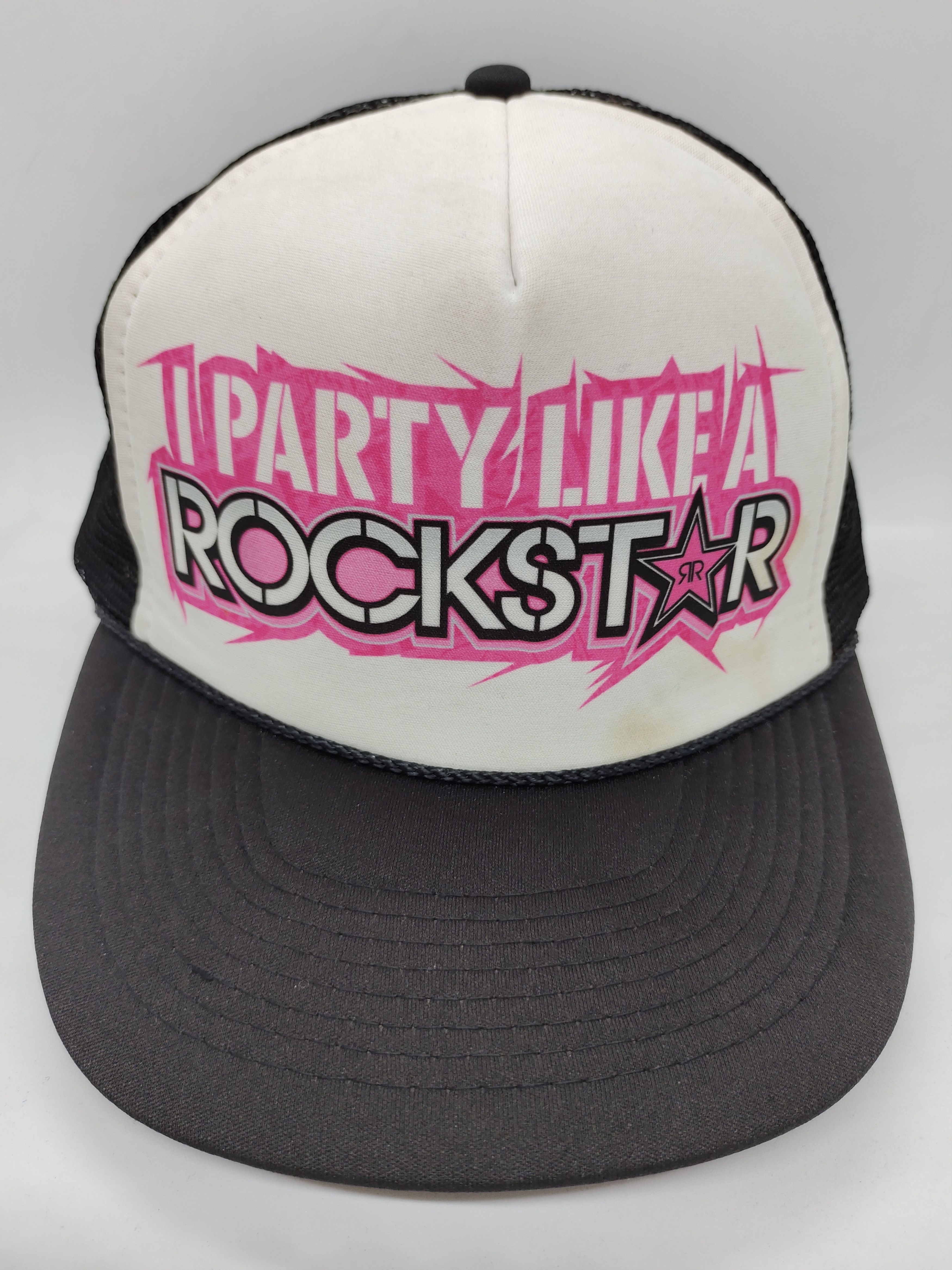 Rockstar Games Vintage Rock Star by Nissun Trucker Cap Hat Snapback Size ONE SIZE - 3 Thumbnail