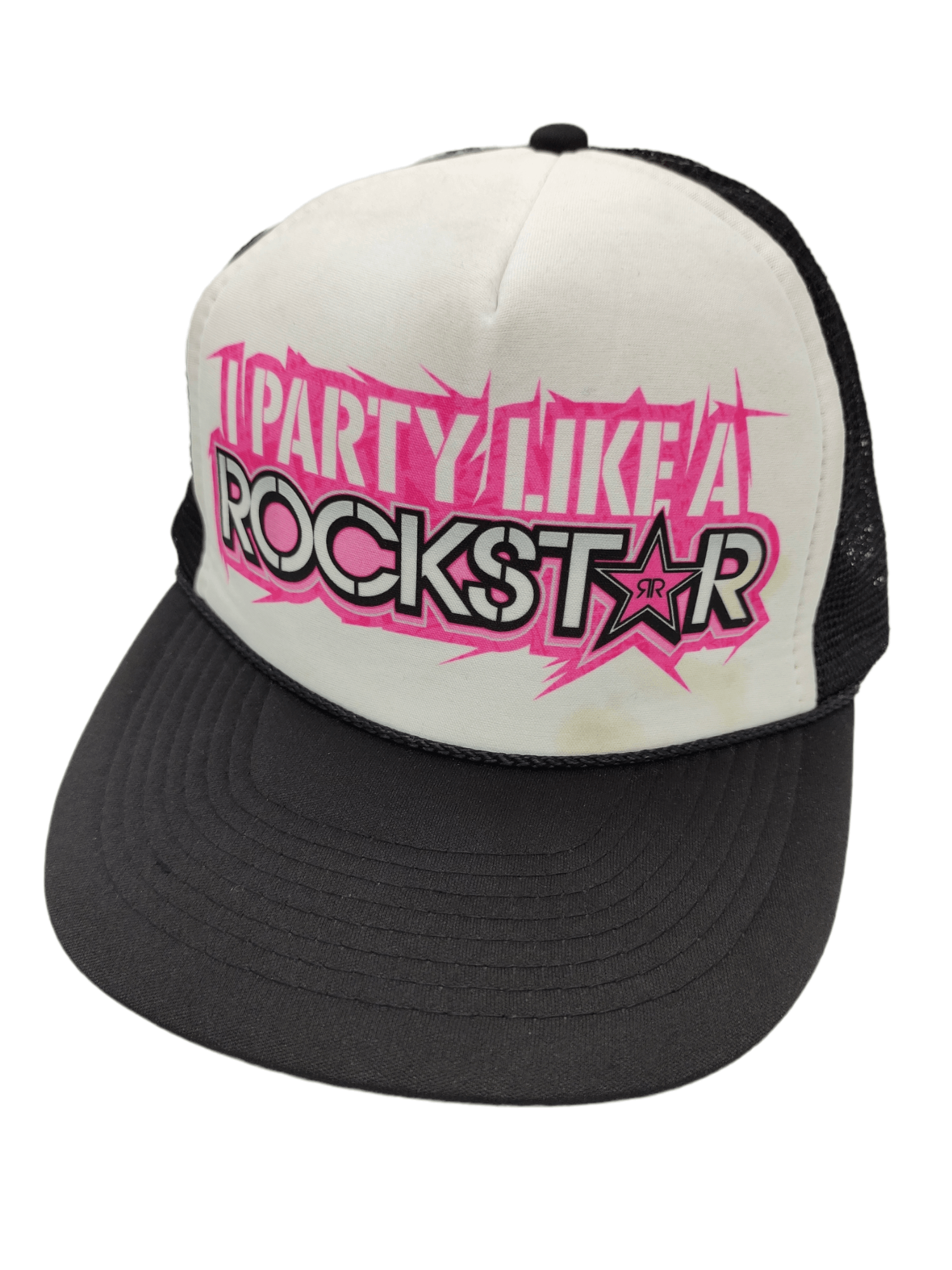 Rockstar Games Vintage Rock Star by Nissun Trucker Cap Hat Snapback Size ONE SIZE - 1 Thumbnail