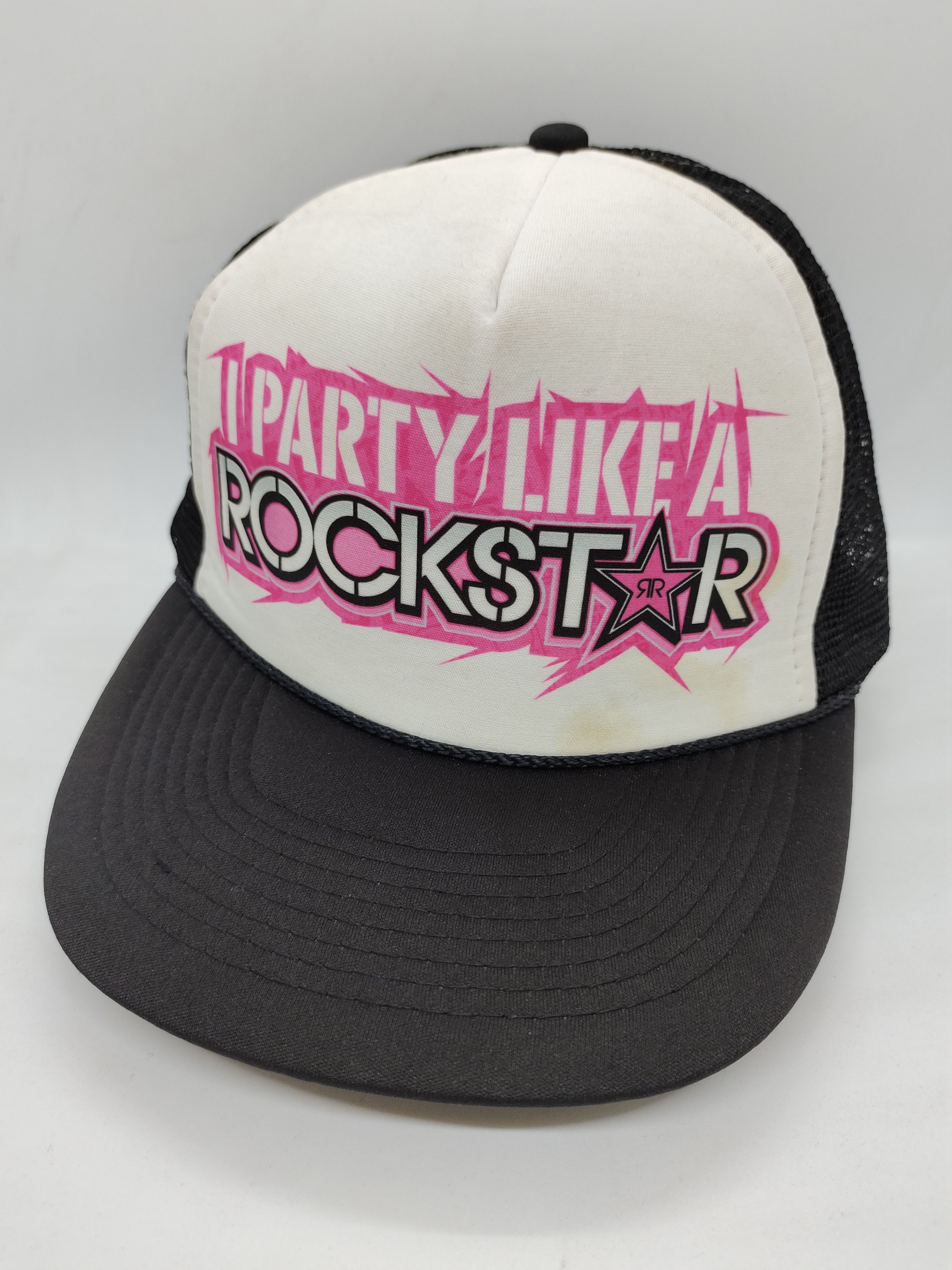 Rockstar Games Vintage Rock Star by Nissun Trucker Cap Hat Snapback Size ONE SIZE - 2 Thumbnail