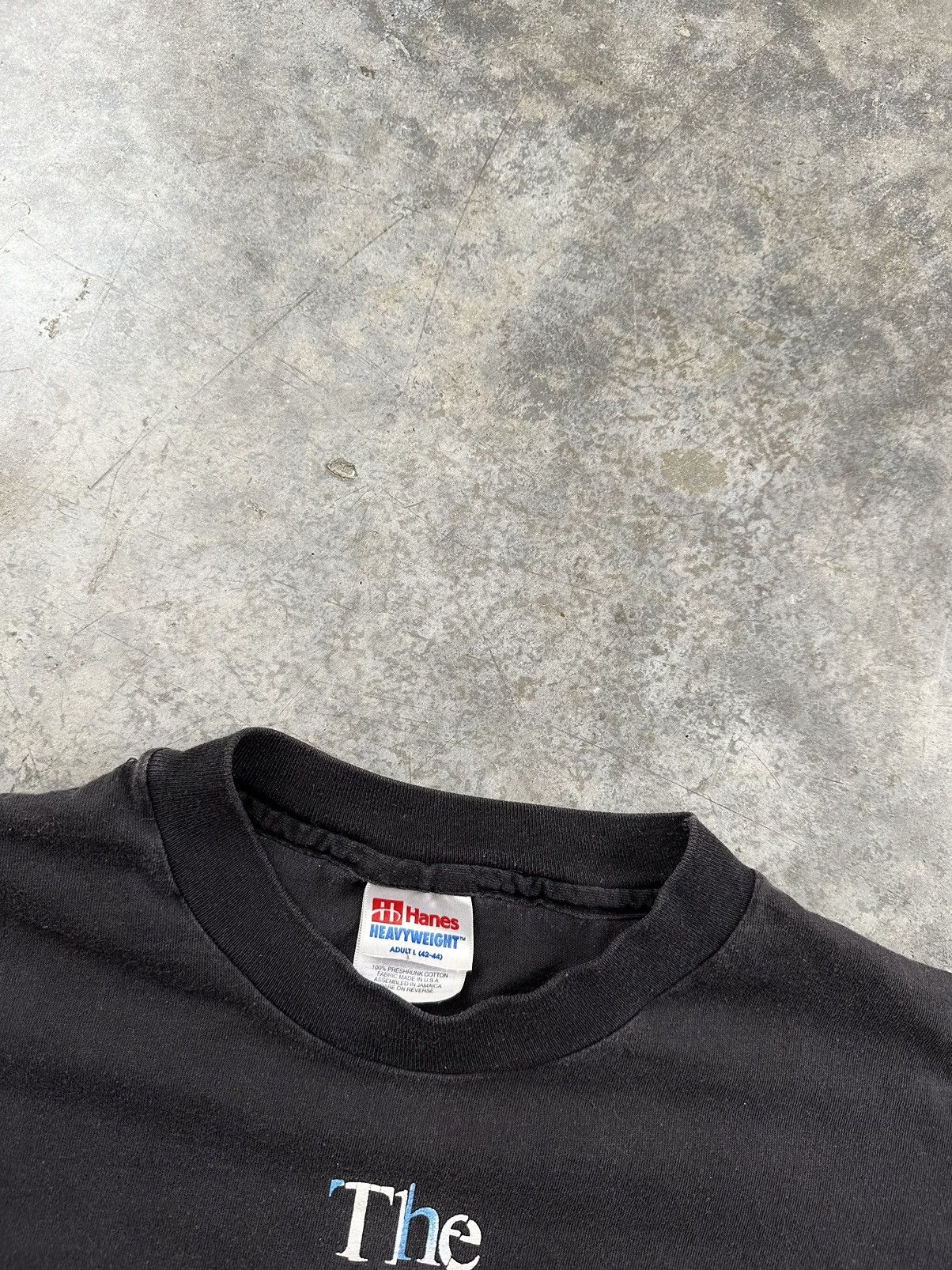 Hanes × Vintage Vintage The Phantom of the Opera Black Mask Tee Sz. Large Size US L / EU 52-54 / 3 - 3 Thumbnail