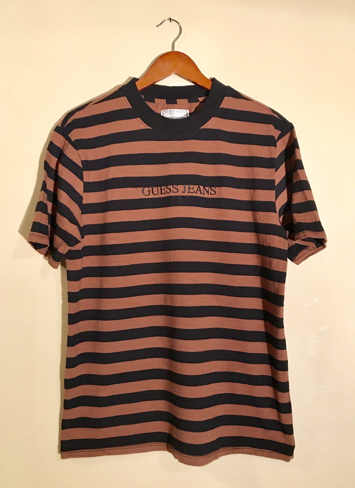 Menace to outlet society guess shirt