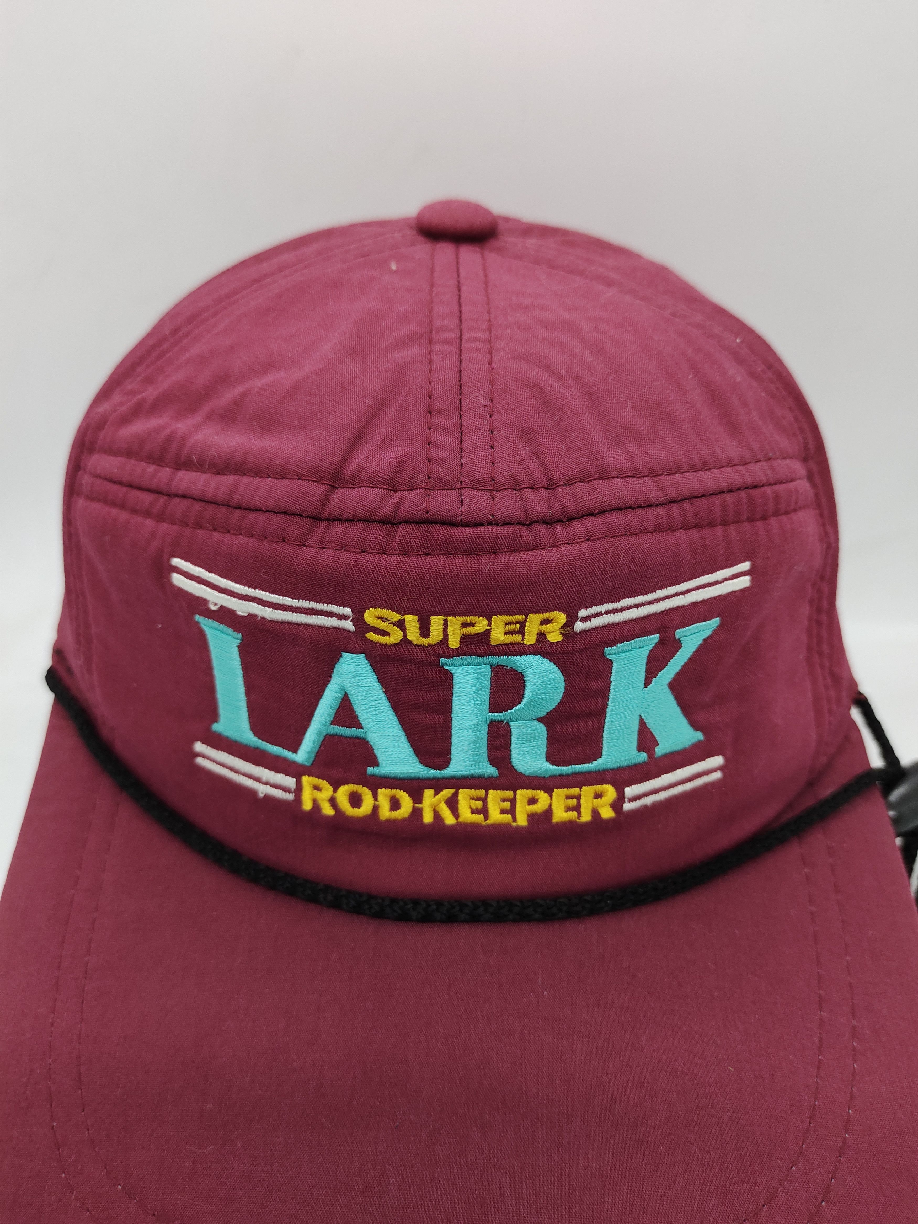 Vintage Vintage LARK Super Rod Keeper Cap Hat Adjustable Size ONE SIZE - 4 Thumbnail